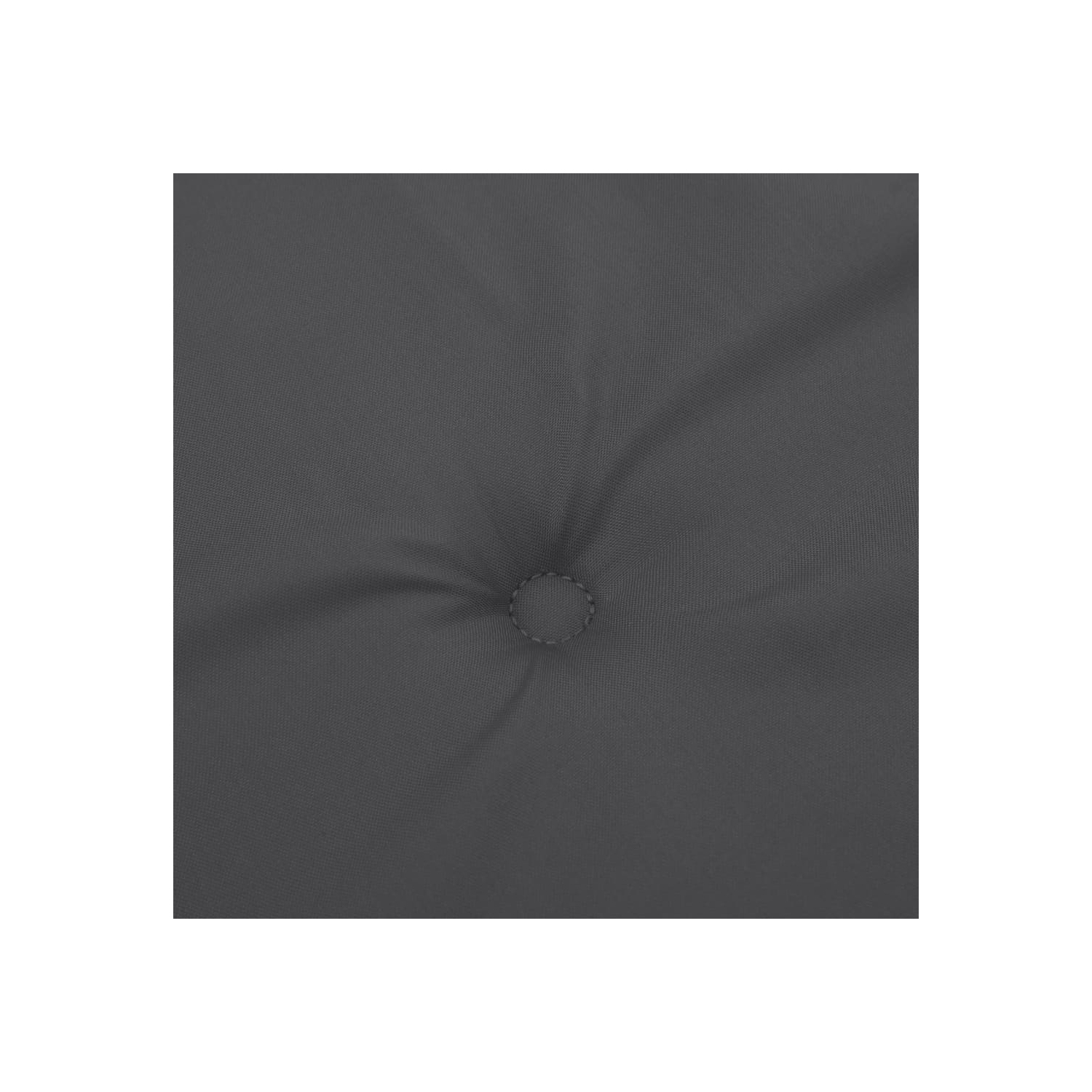 Coussin de banc de jardin en mélange de 200x507&nbsp;cm de vidaXL couleur anthracite