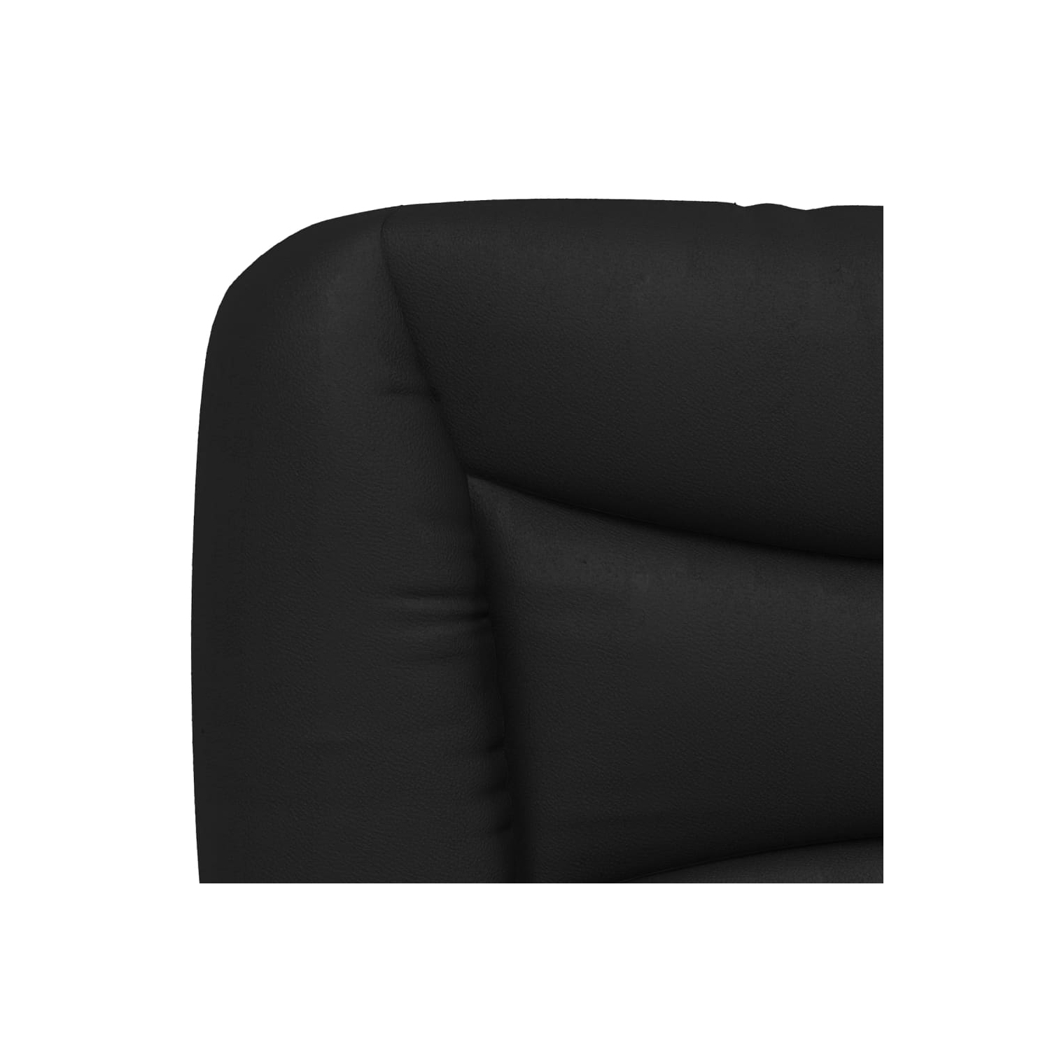 vidaXL Headboard Cushion "Hvar" Black 183 cm Faux Leather
