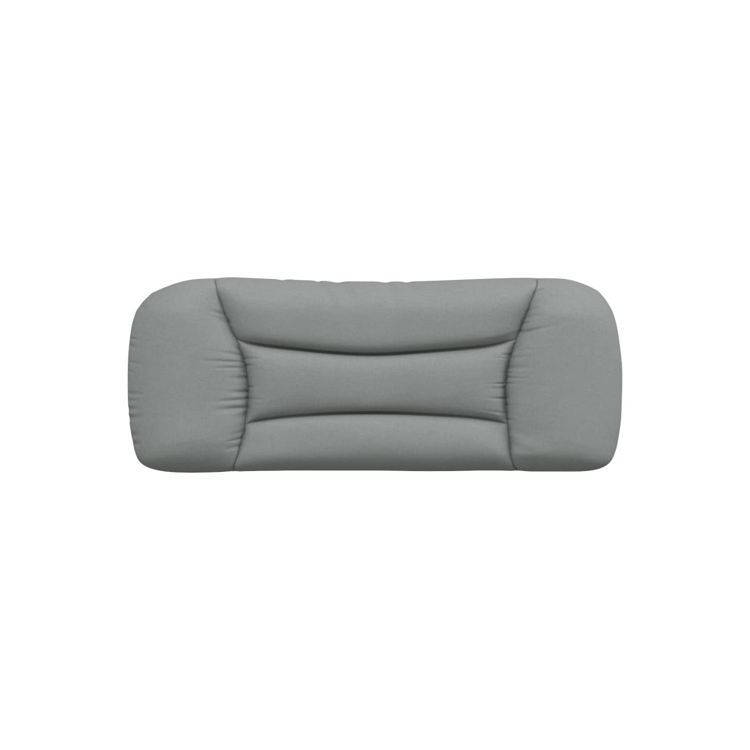 vidaXL Headboard Cushion "Hvar" Light Grey 100 cm Fabric