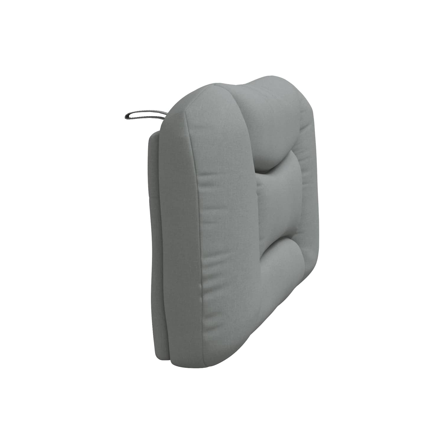 vidaXL Headboard Cushion "Hvar" Light Grey 100 cm Fabric