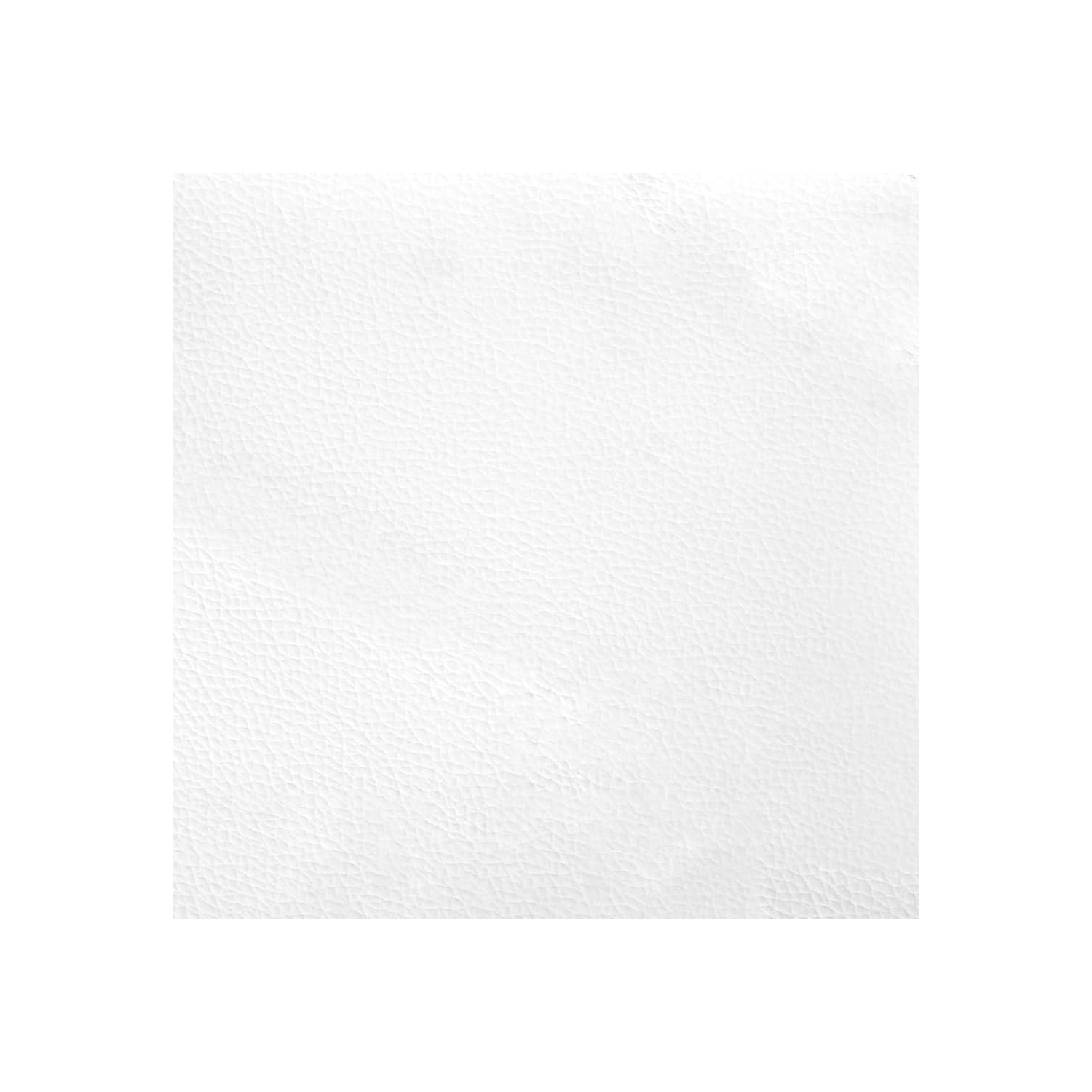 VidaXL – Coussin de tête de lit «&nbsp;Viana&nbsp;» Similicuir blanc 100&nbsp;cm