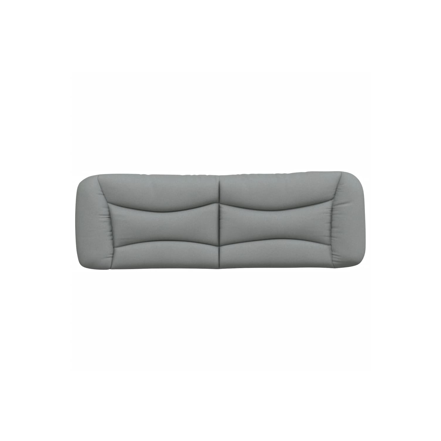 vidaXL Headboard Cushion "Hvar" Light Grey 152 cm Fabric