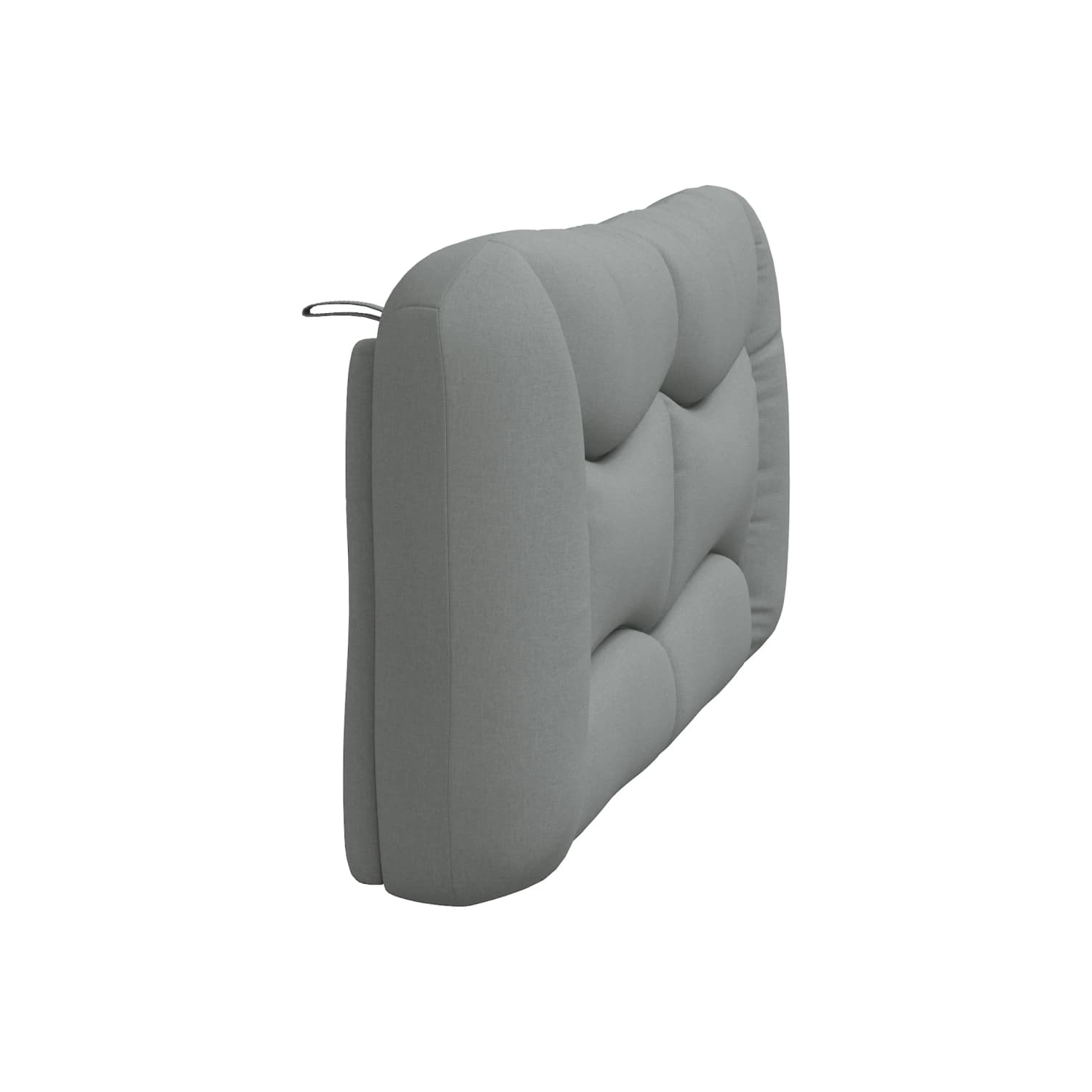 vidaXL Headboard Cushion "Hvar" Light Grey 152 cm Fabric