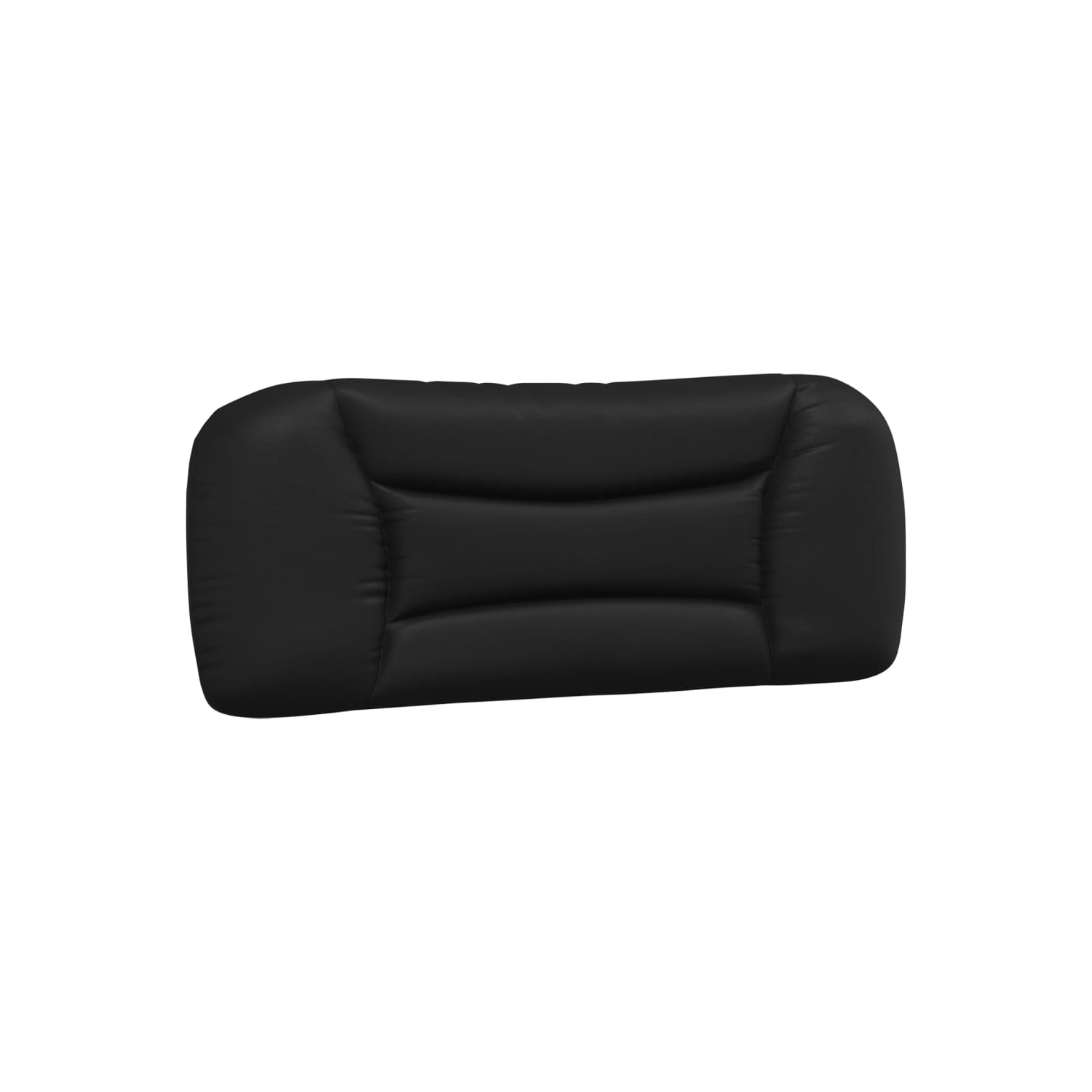 vidaXL Headboard Cushion "Hvar" Black 100 cm Faux Leather