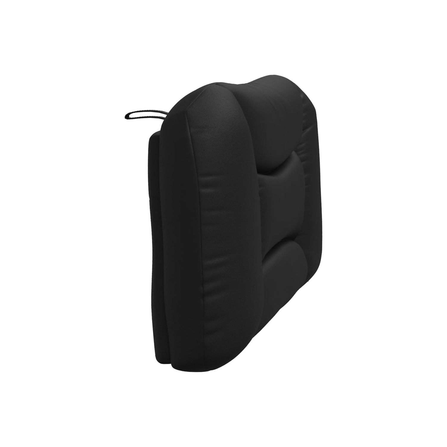 vidaXL Headboard Cushion "Hvar" Black 100 cm Faux Leather