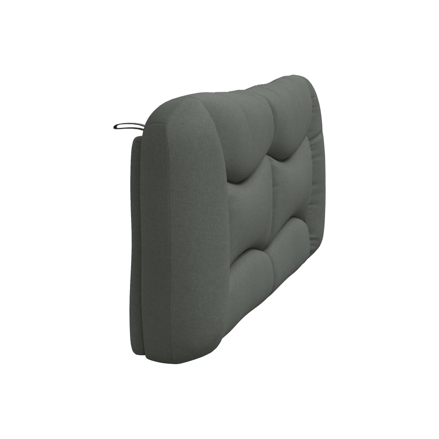 vidaXL Headboard Cushion "Hvar" Dark Grey 193 cm Fabric