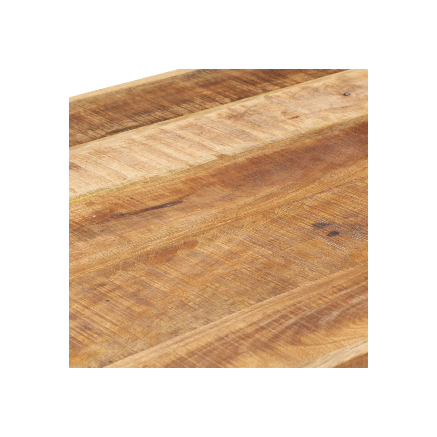 vidaXL Dining Table 180x90x75 cm Solid Rough Mango Wood