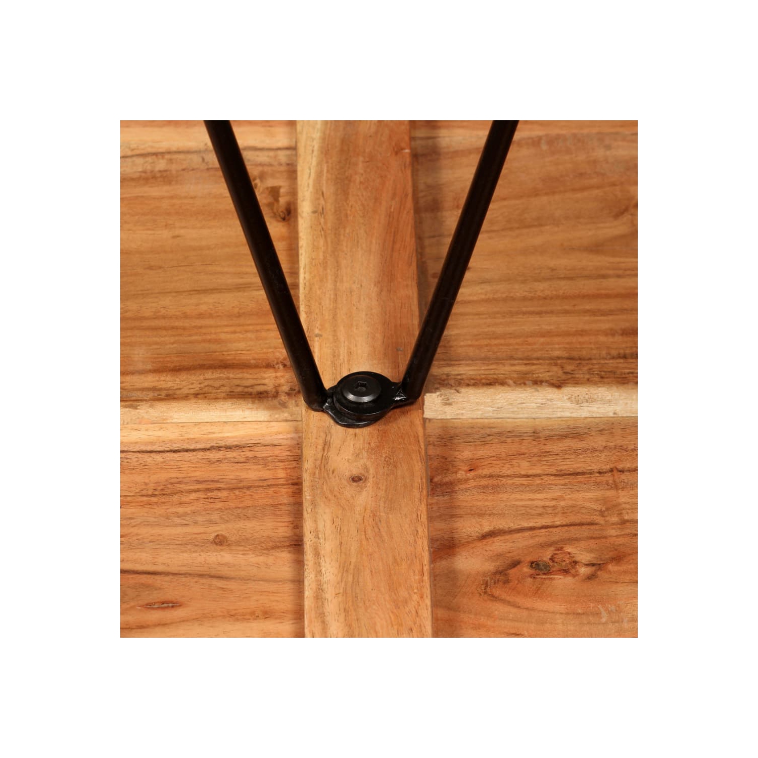 vidaXL Bar Table Solid Acacia Wood 60x60x107 cm