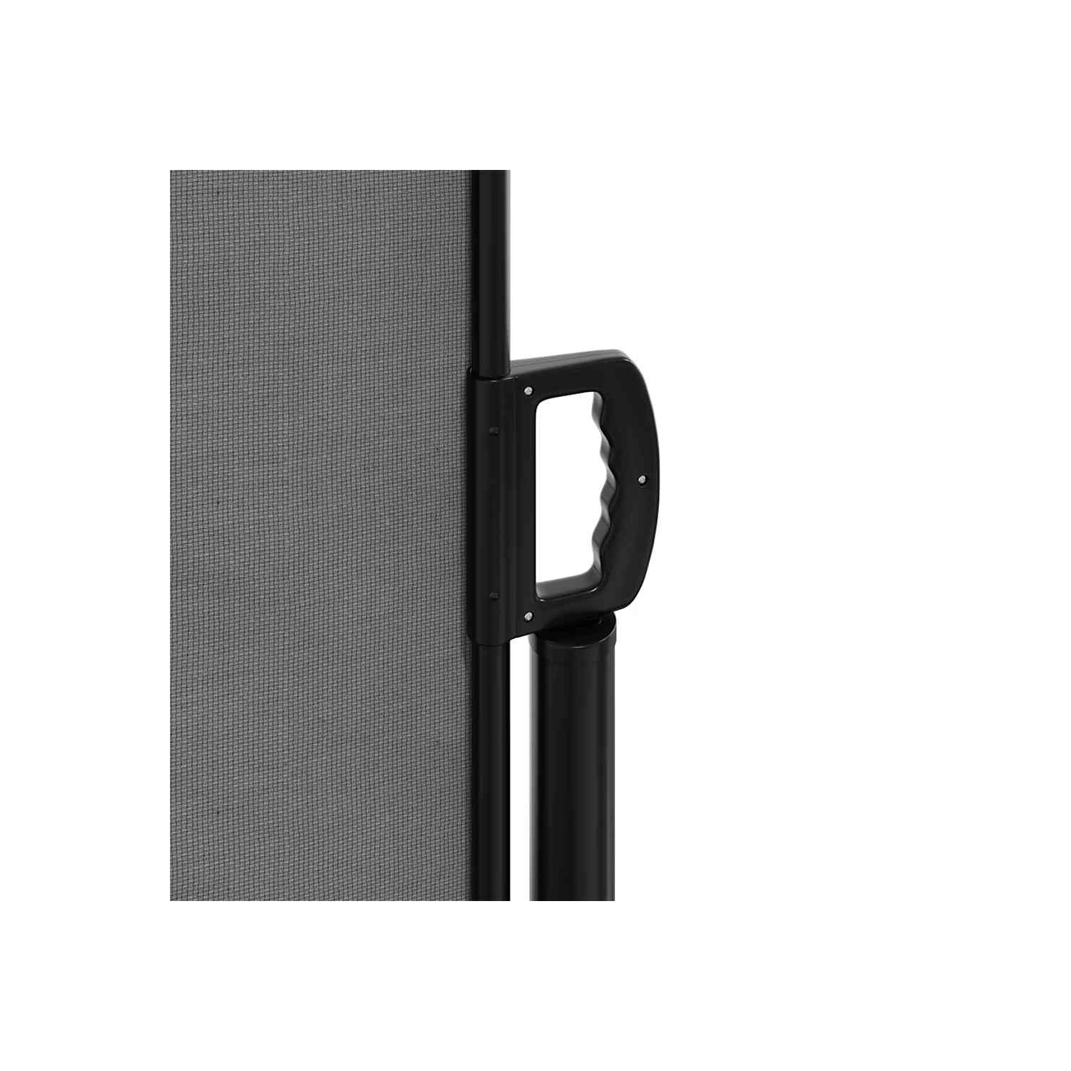 vidaXL Retractable Side Awning Anthracite 140x500 cm