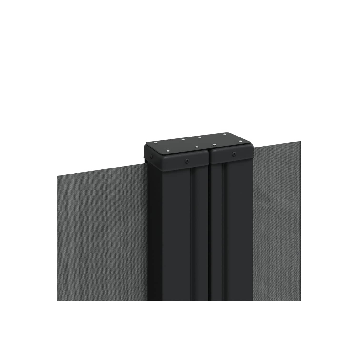 vidaXL Retractable Side Awning Anthracite 180x1000 cm