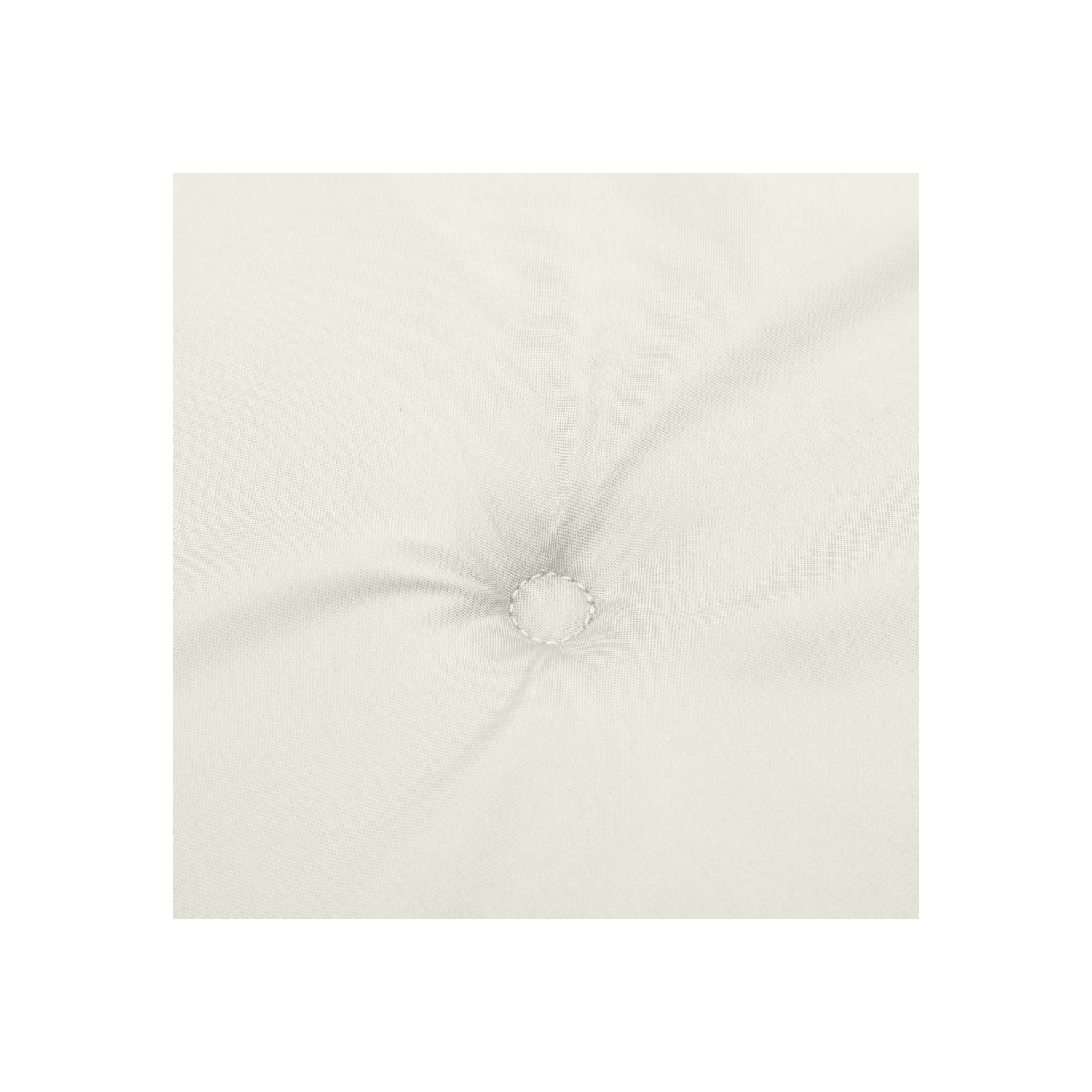 vidaXL Lowback Chair Cushions 6 pcs Melange Cream 100x50x4 cm Fabric