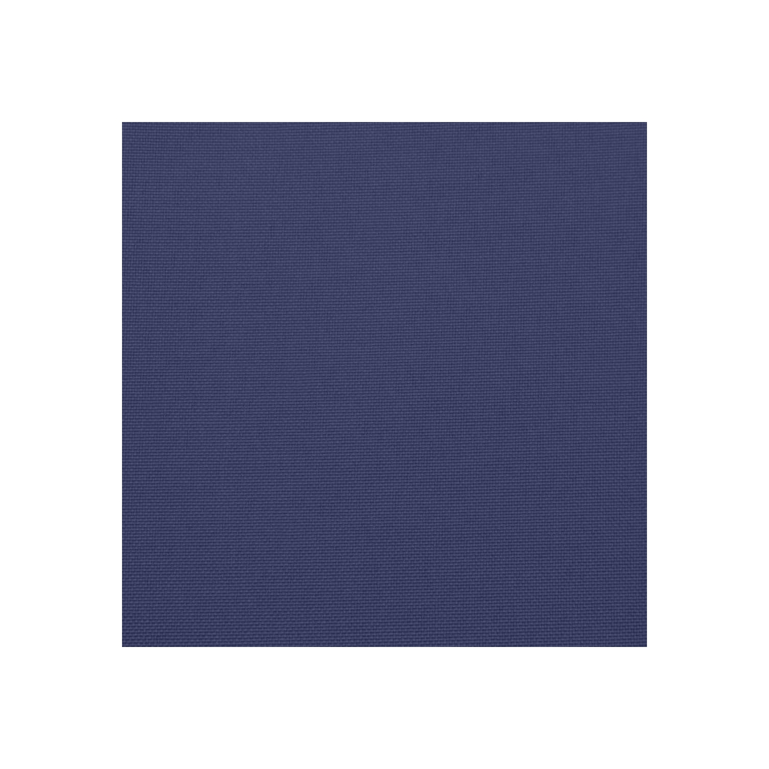 Coussins de fauteuil à dossier bas vidaXL 4 pièces en tissu Oxford bleu marine