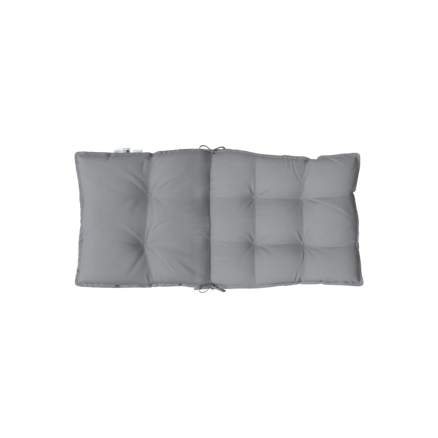 vidaXL Lowback Chair Cushions 6 pcs Grey Oxford Fabric