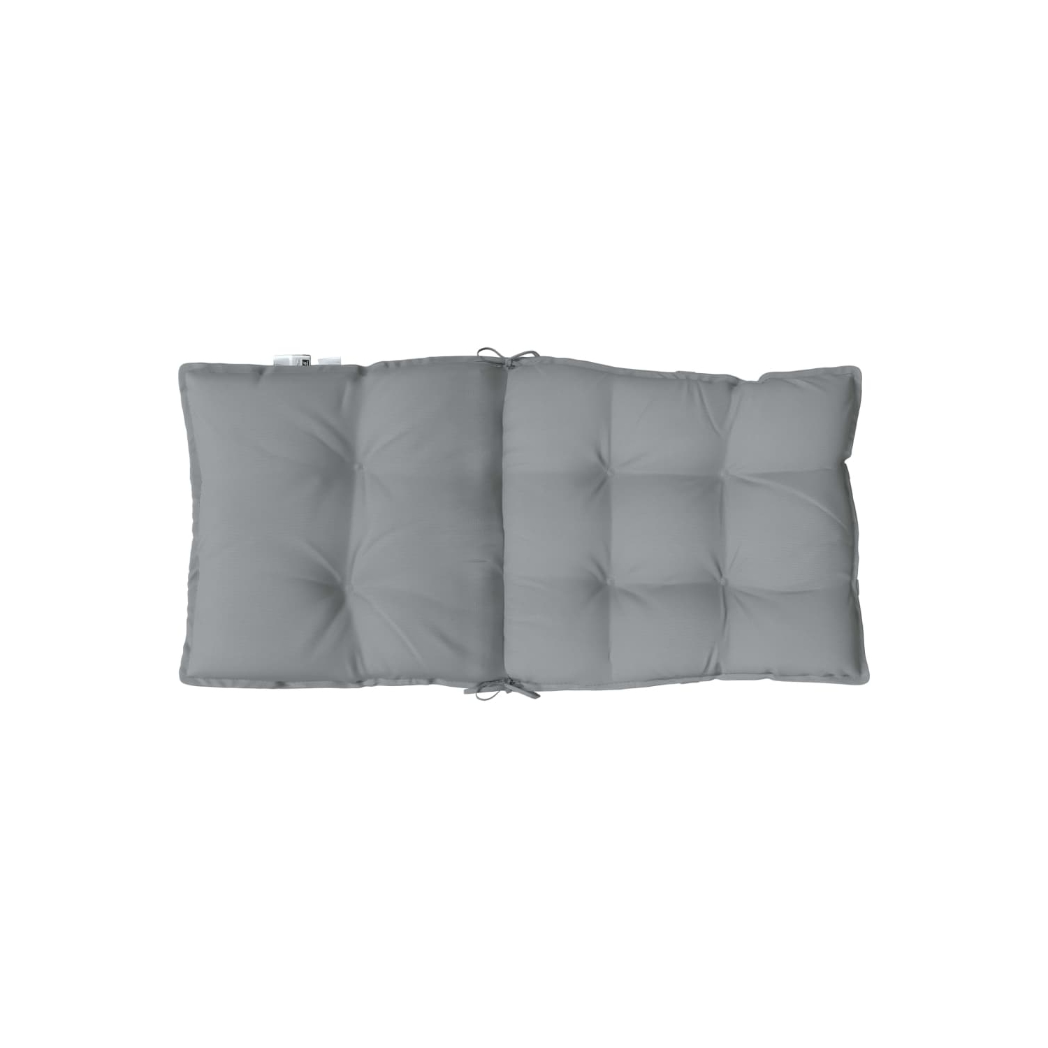 vidaXL Lowback Chair Cushions 6 pcs Grey Oxford Fabric