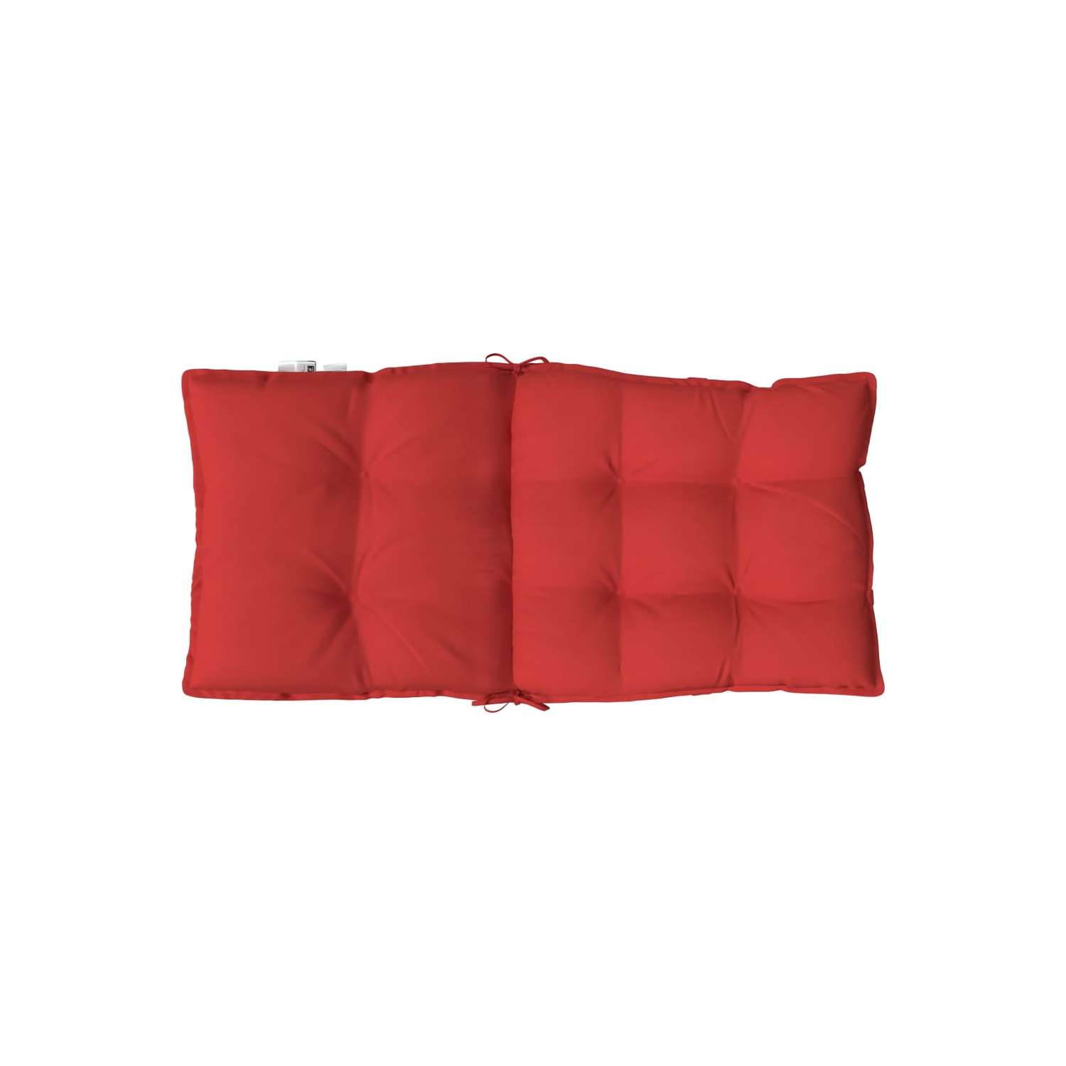 vidaXL Lowback Chair Cushions 2 pcs Red Oxford Fabric