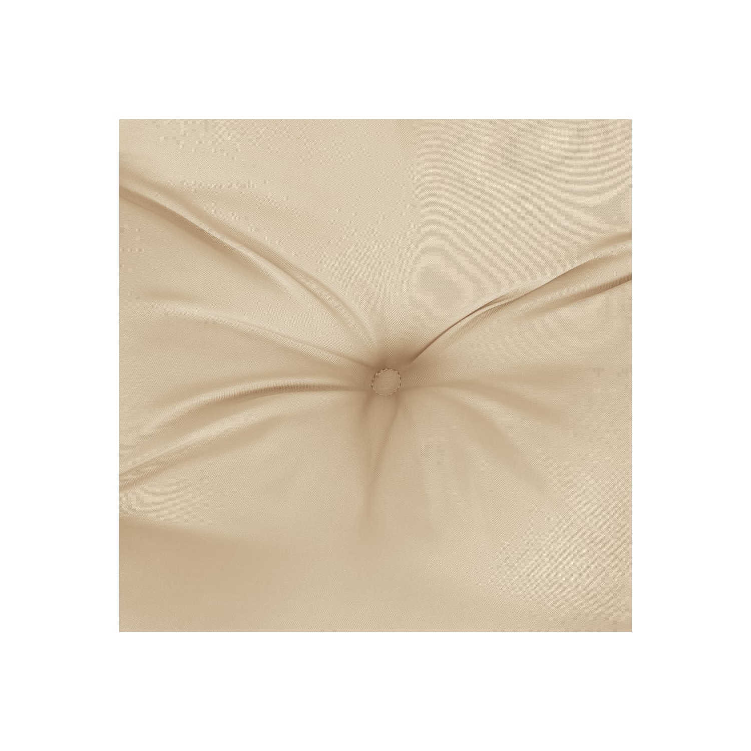 vidaXL Lowback Chair Cushions 4 pcs Beige Oxford Fabric