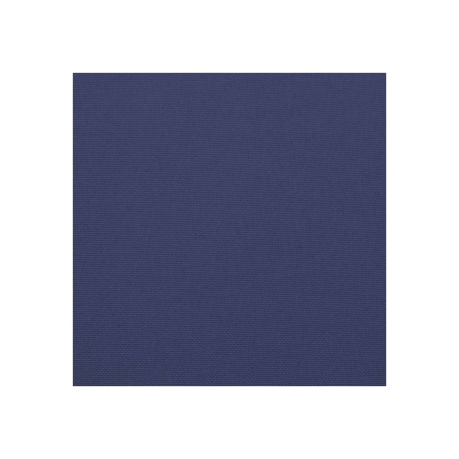 vidaXL Lowback Chair Cushions 2 pcs Navy Blue Oxford Fabric