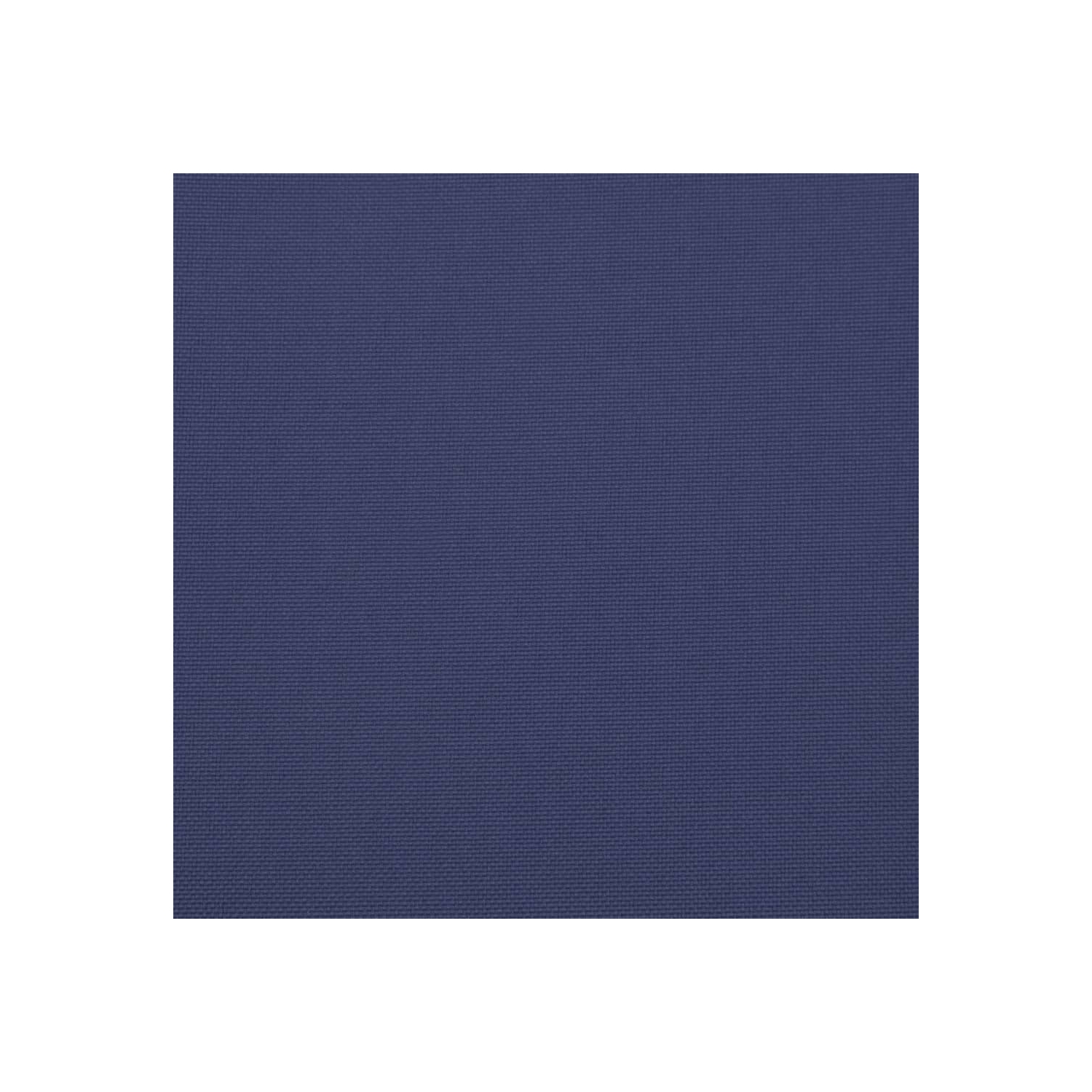 vidaXL Lowback Chair Cushions 2 pcs Navy Blue Oxford Fabric