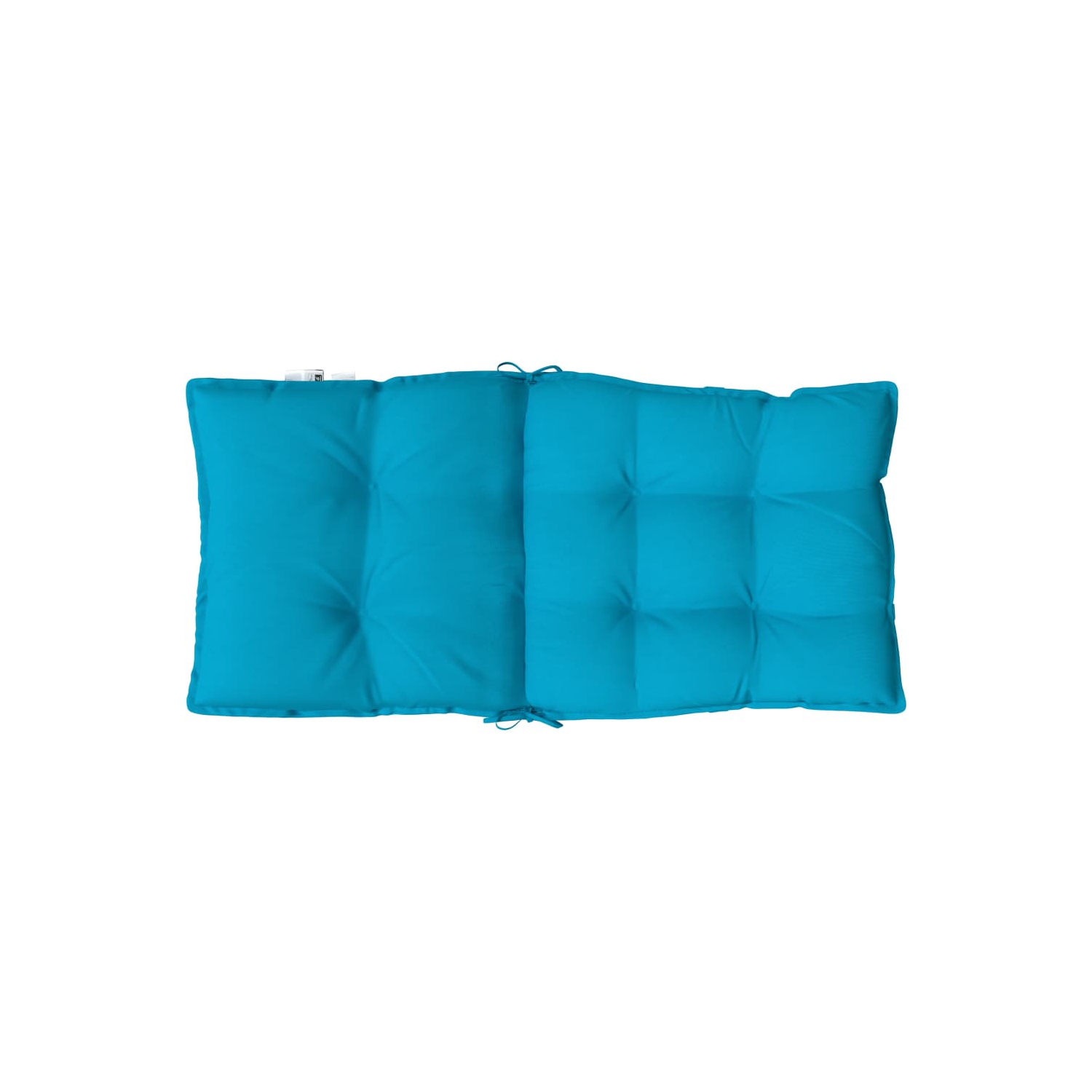 Coussins de fauteuil à dossier bas vidaXL 2 pièces en tissu Oxford bleu clair