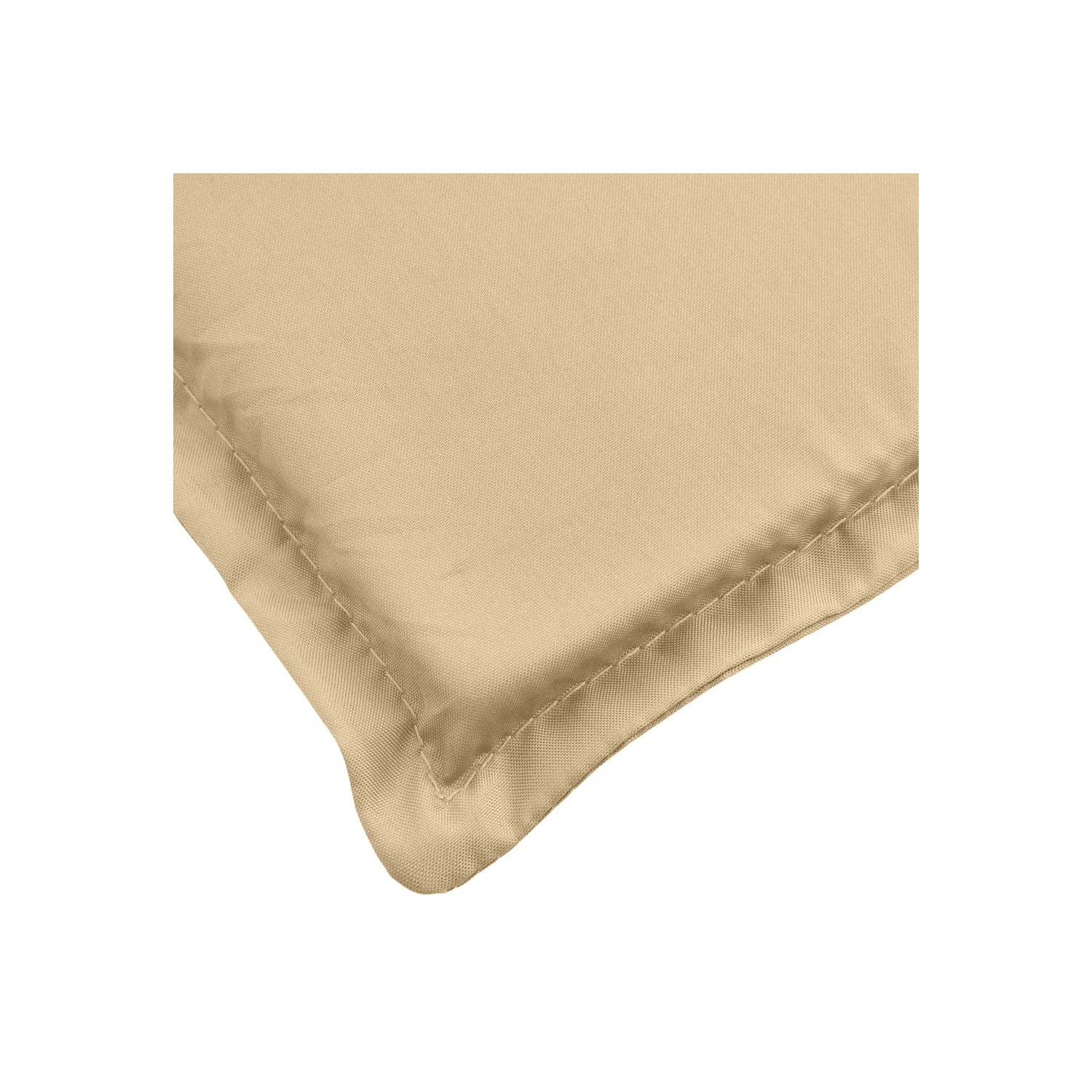 Coussin de banc de jardin en mélange de beige 200x507&nbsp;cm de vidaXL
