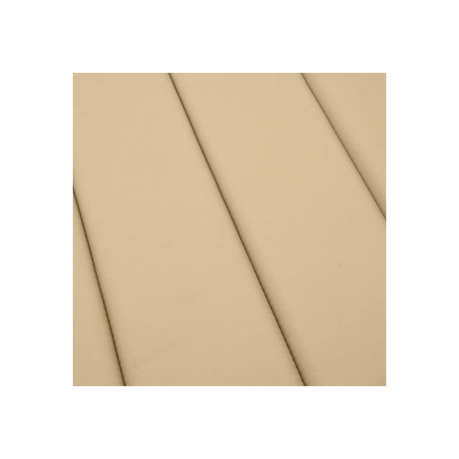 Coussin de chaise longue vidaXL en mélange de tissu 186 x 58 x 4&nbsp;cm beige