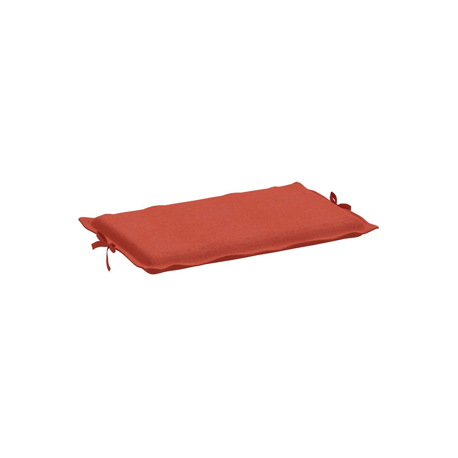 Coussin de chaise longue vidaXL en mélange de tissu 186 x 58 x 4&nbsp;cm rouge