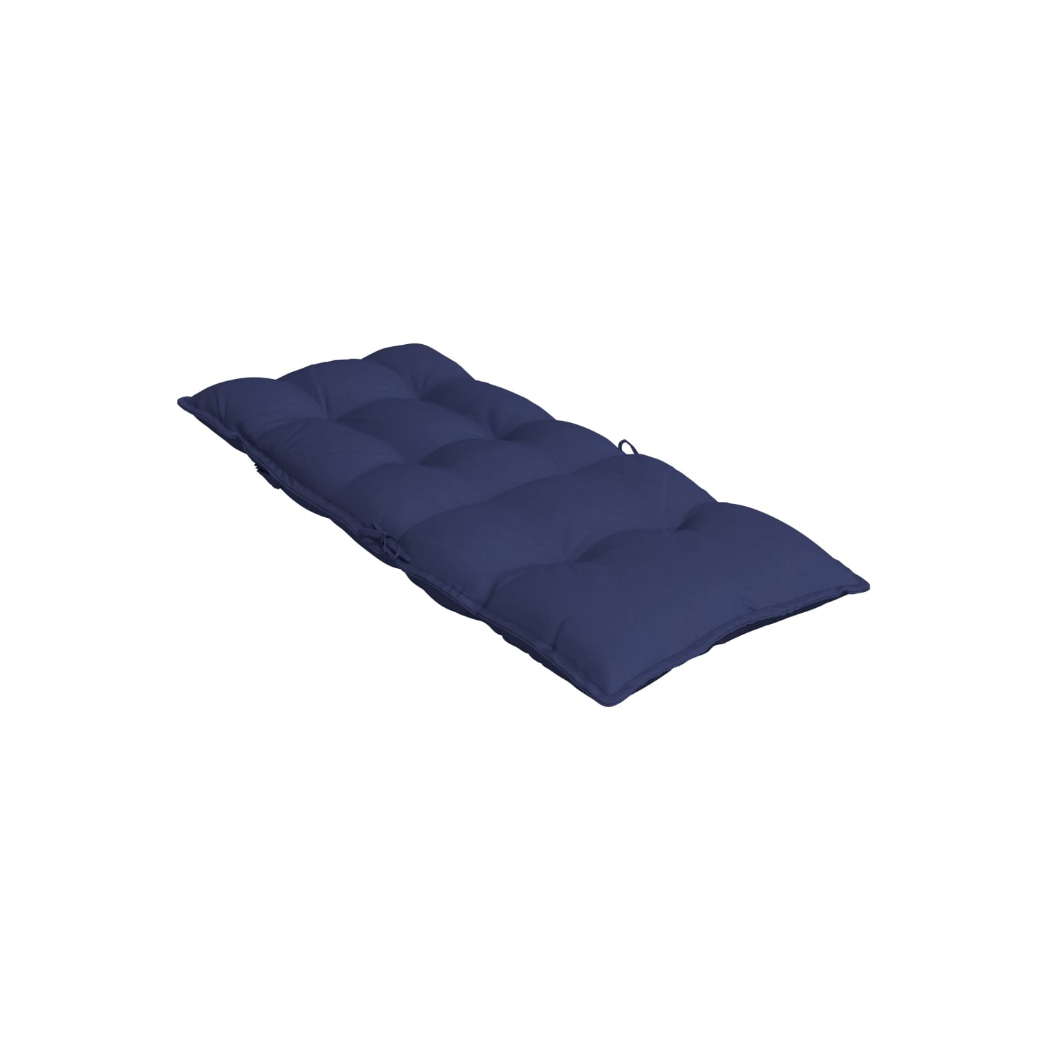vidaXL Highback Chair Cushions 4 pcs Navy Blue Oxford Fabric
