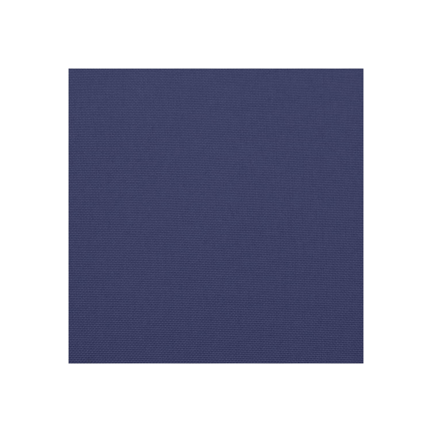 vidaXL Highback Chair Cushions 4 pcs Navy Blue Oxford Fabric