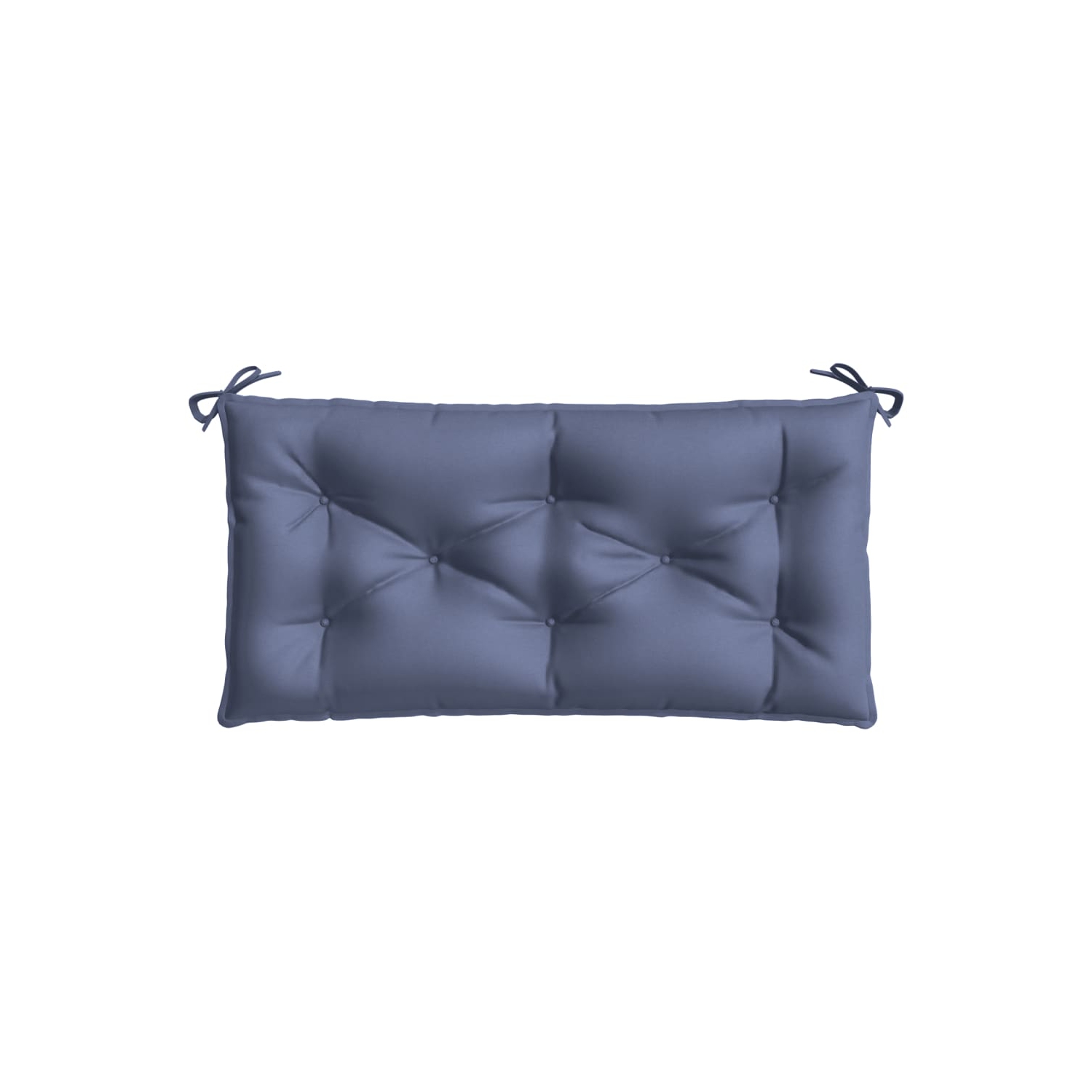 vidaXL Garden Bench Cushion Navy Blue 110x50x7cm Oxford Fabric