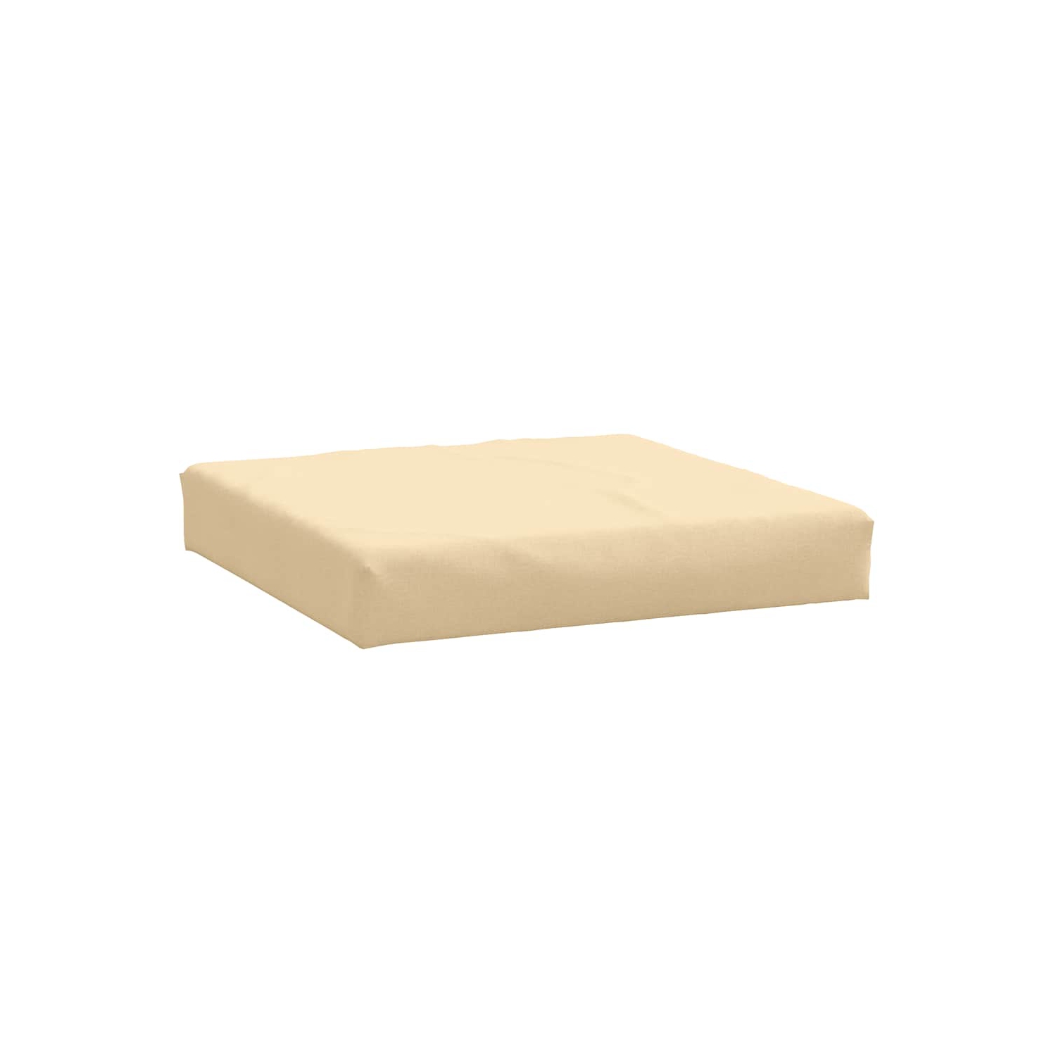 VidaXL – Coussin de palette mélange beige 60x60x9.Tissu 5&nbsp;cm