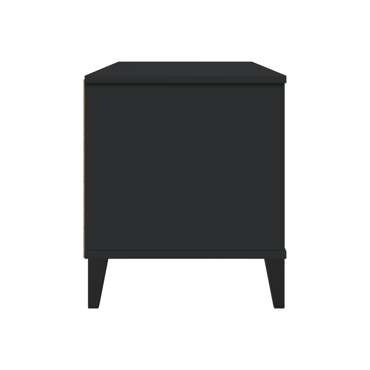 vidaXL TV Cabinet VIKEN Black Engineered Wood