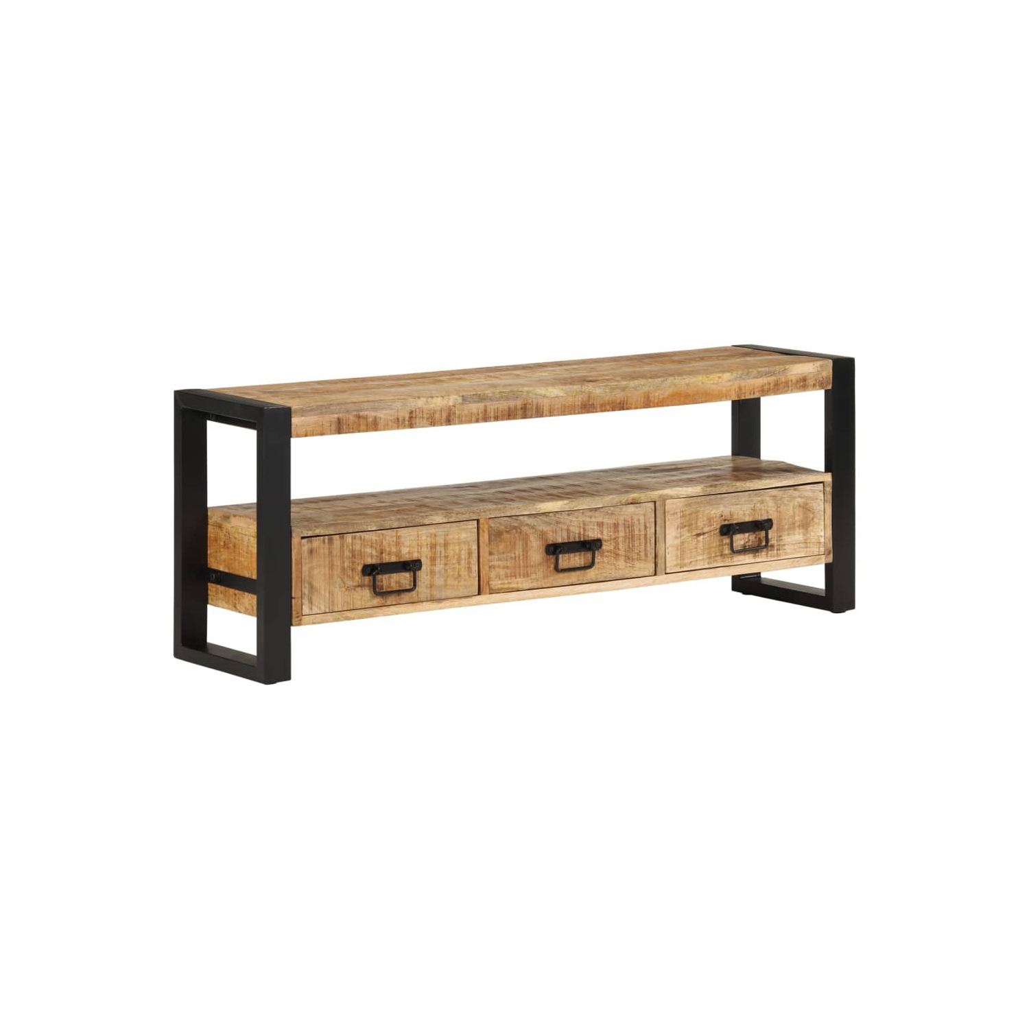 vidaXL TV Cabinet 120x30x45 cm Solid Wood Mango