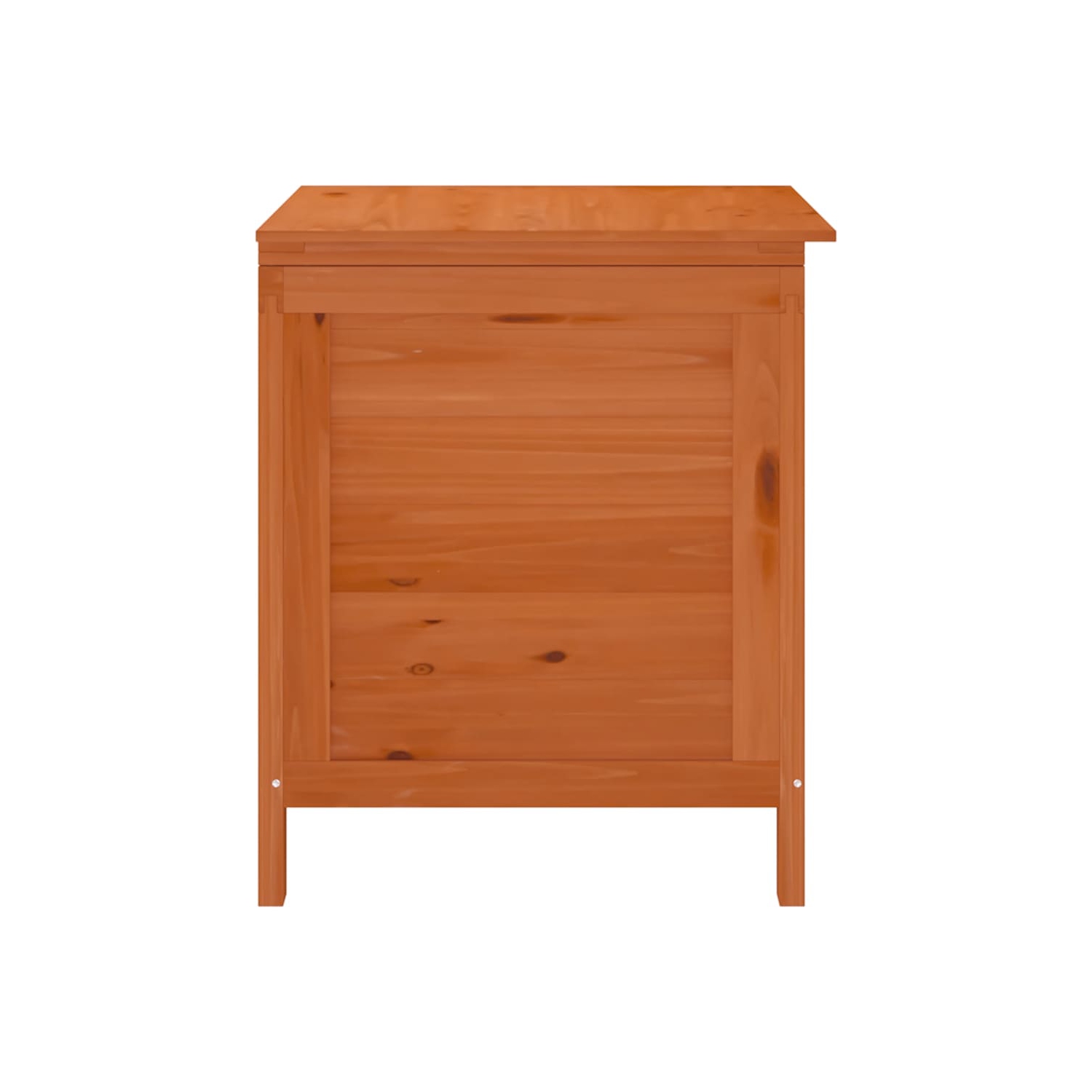 vidaXL Garden Storage Box Brown 50x49x56,5 cm Solid Wood Fir