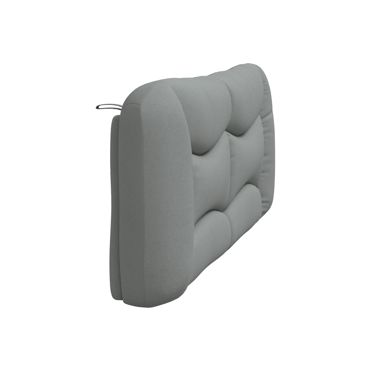 vidaXL Headboard Cushion "Hvar" Light Grey 193 cm Fabric
