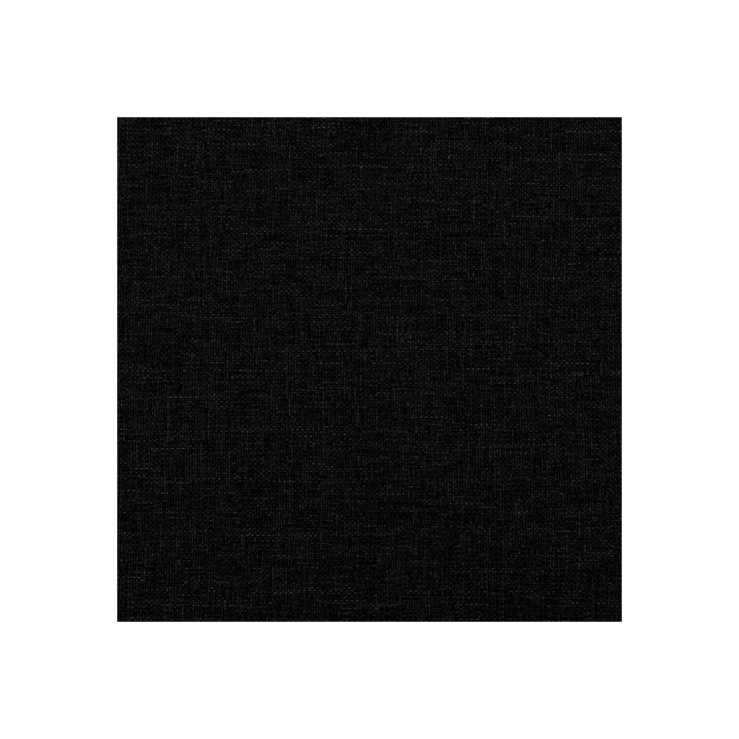 vidaXL Manual Recliner Chair, Adjustable Backrest/ Footrest, Black Fabric Reclining Sofa