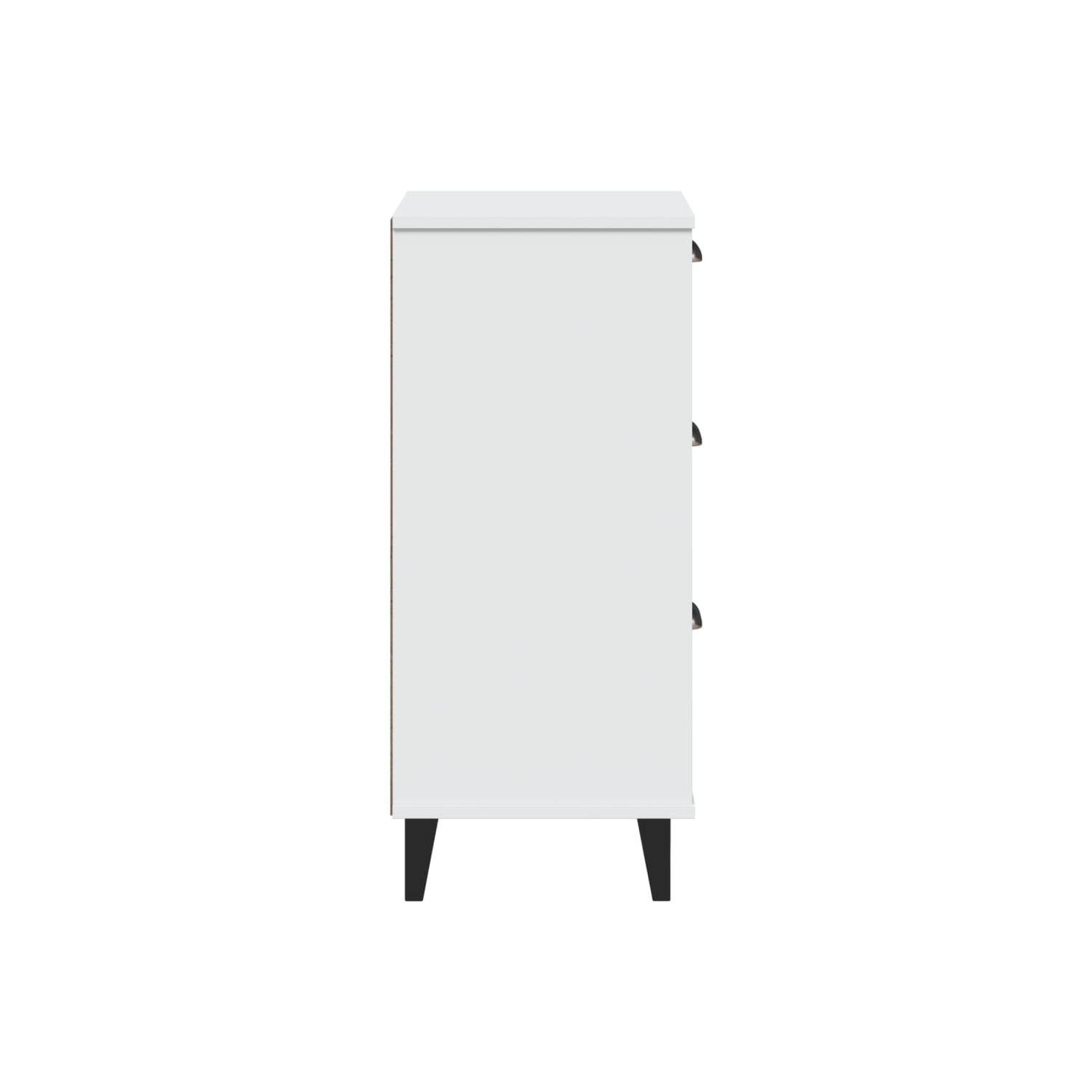 vidaXL Bedside Cabinet VIKEN White Engineered Wood