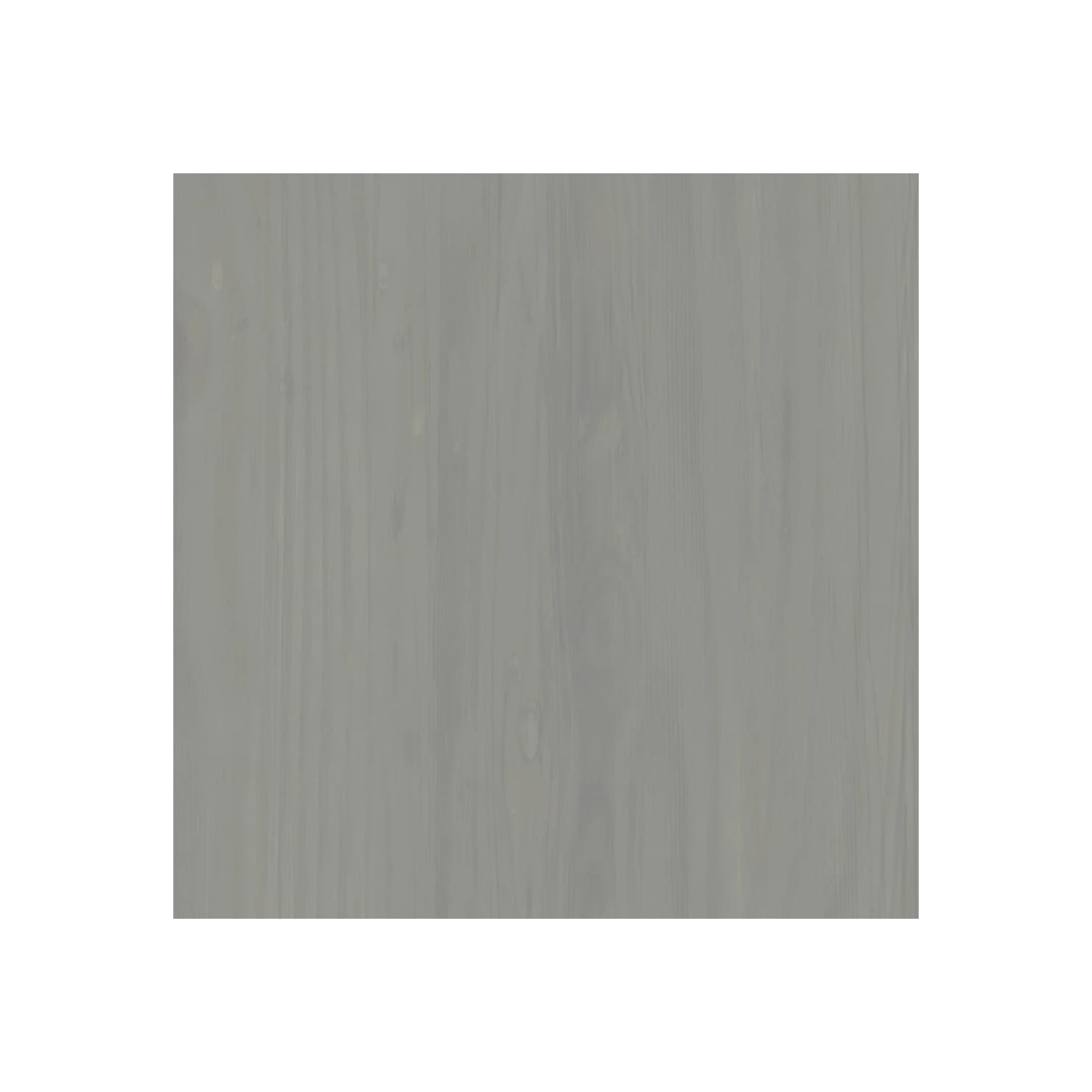 vidaXL Bedside Cabinet VIGO Grey 42x35x42 cm Solid Wood Pine