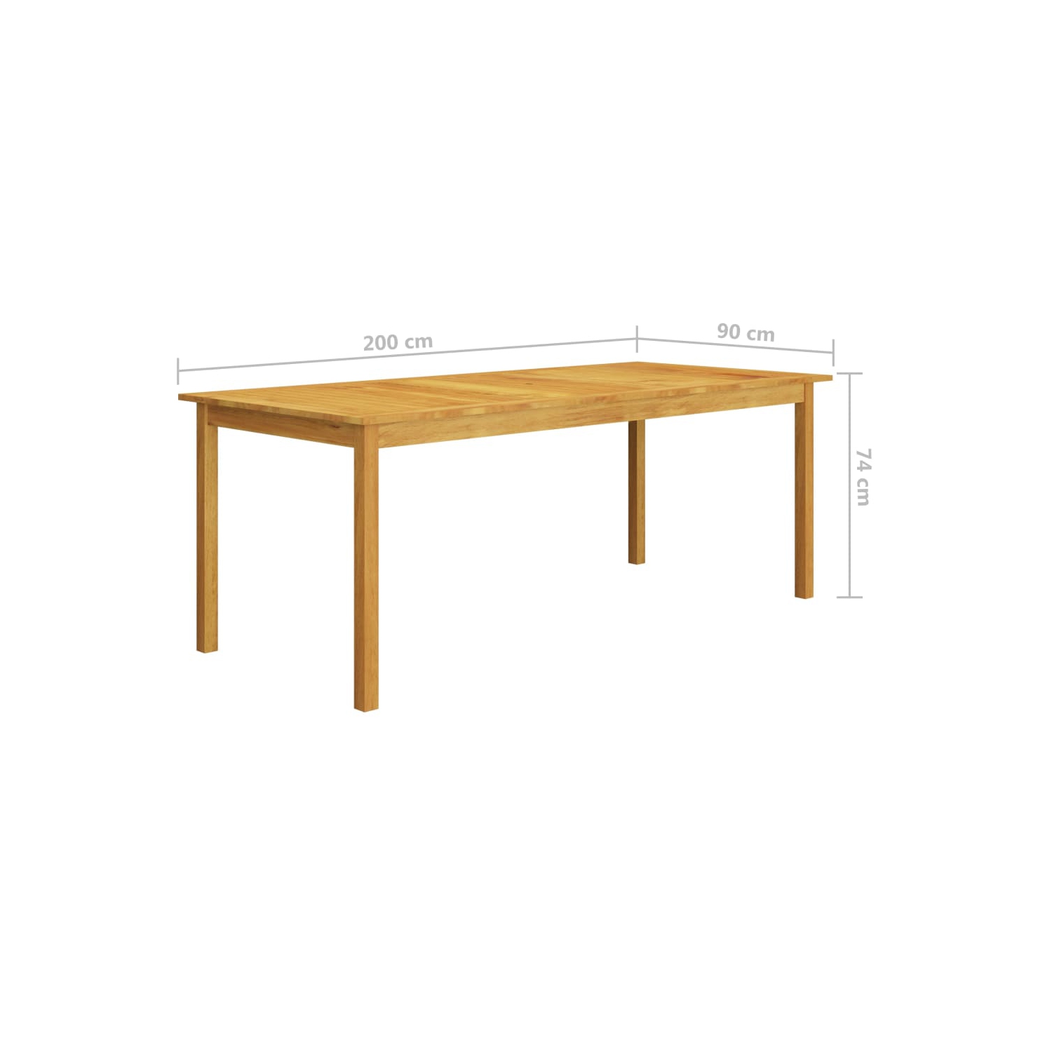 Ensemble de salle à manger 9 pièces pour le jardin, beige