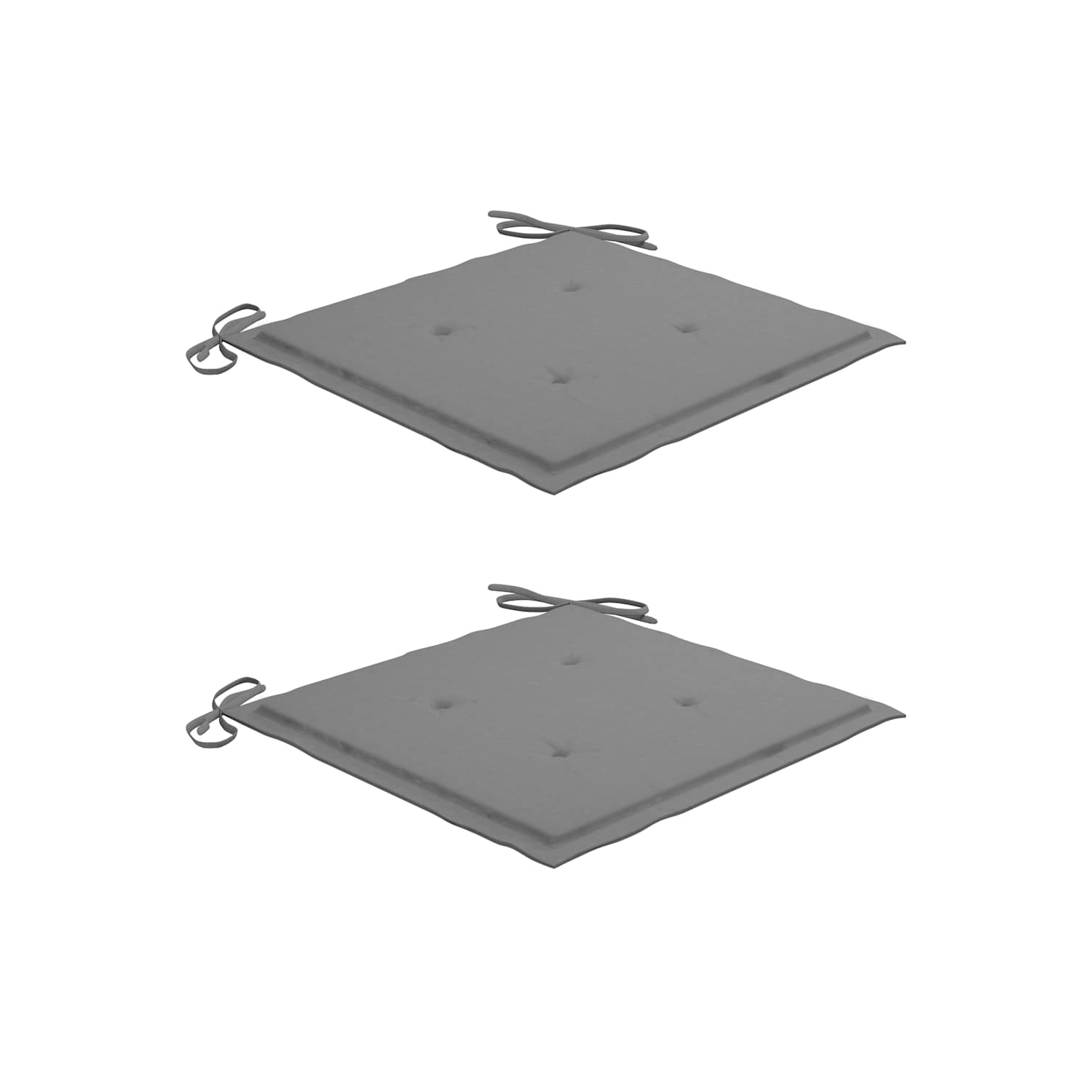 vidaXL 3 Piece Folding Outdoor Dining Set with Cushion Solid Teak Wood