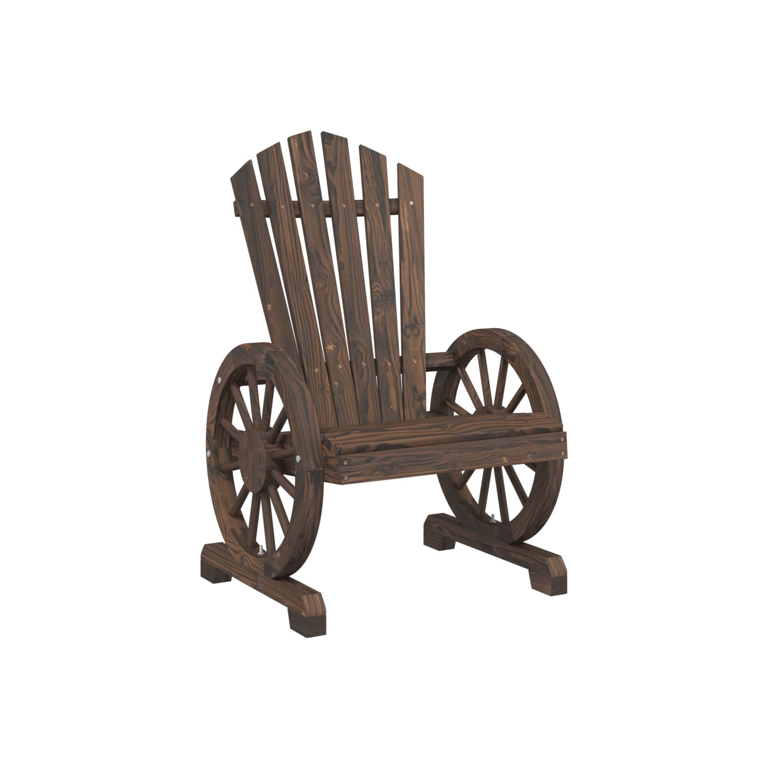 vidaXL 4 Piece Garden Lounge Set Solid Wood Fir