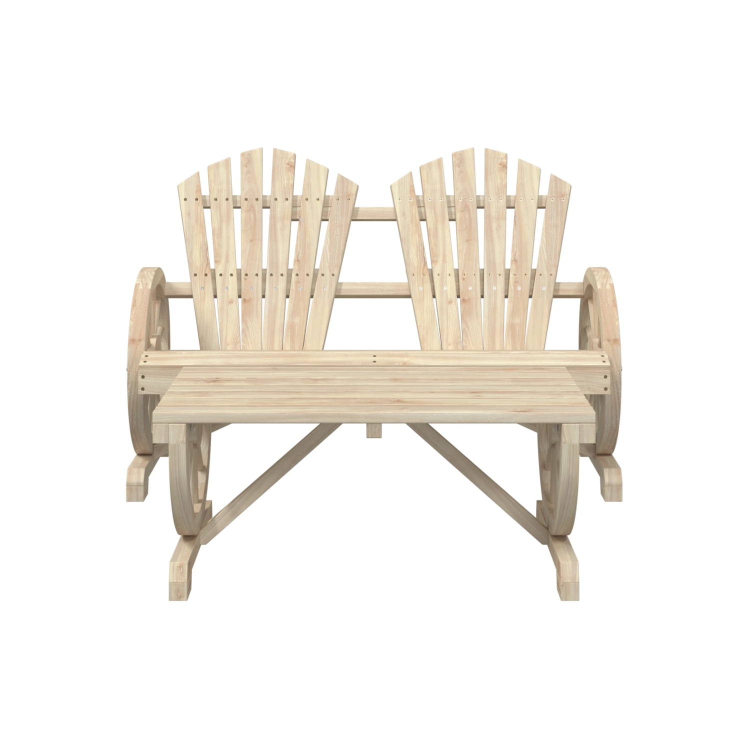 vidaXL 4 Piece Garden Lounge Set Solid Wood Fir
