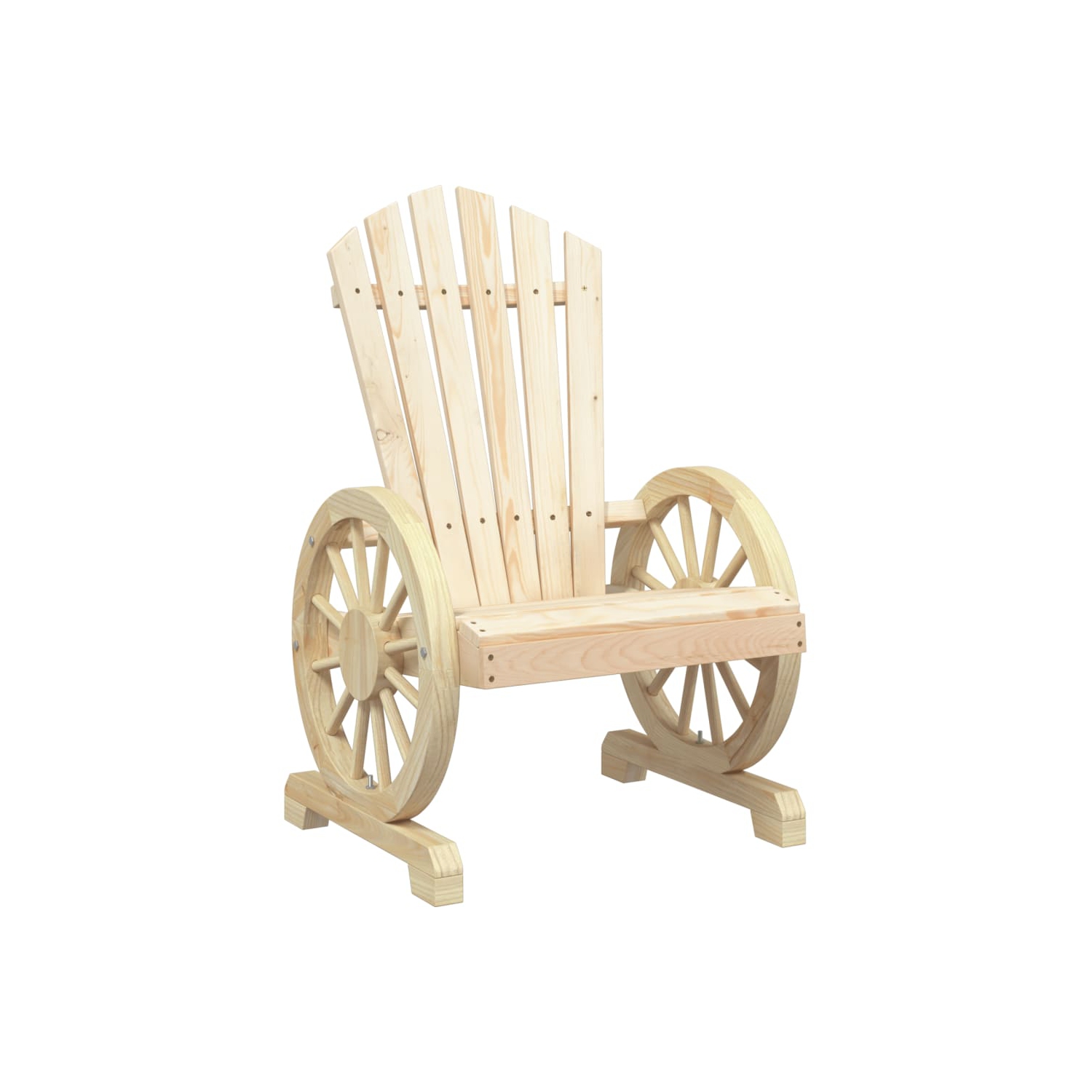 vidaXL 4 Piece Garden Lounge Set Solid Wood Fir