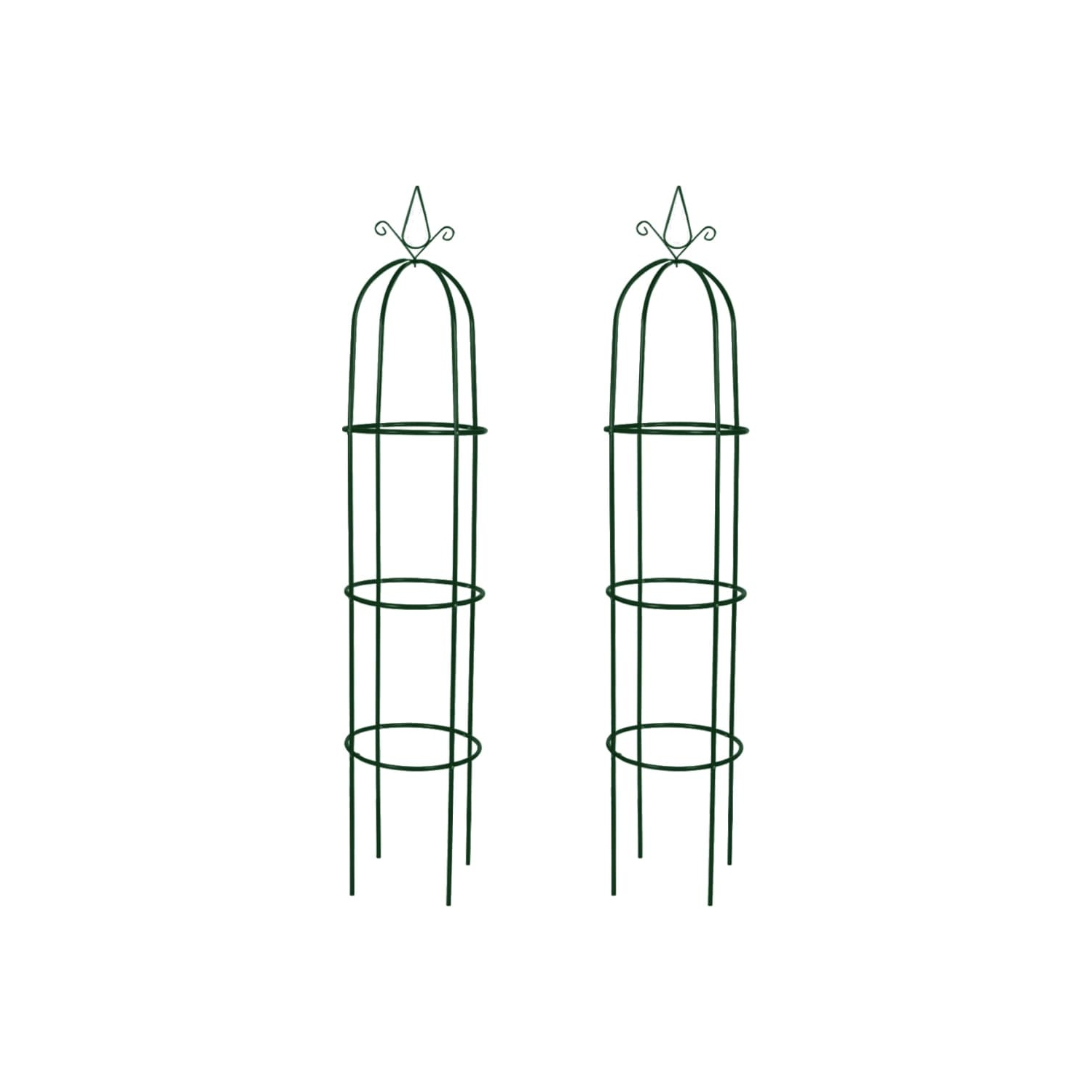 vidaXL Garden Arch Tower 2 pcs