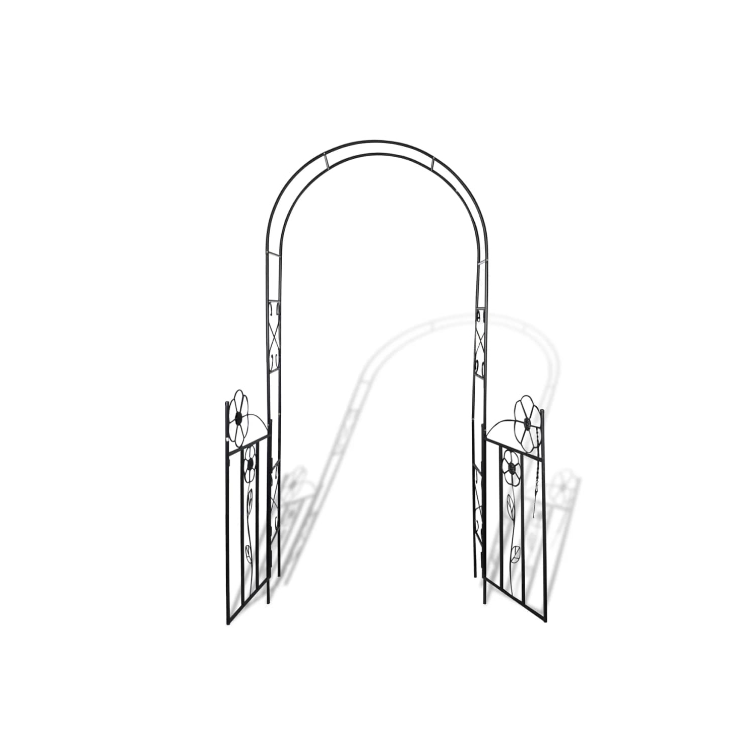 Porte en arche de jardin vidaXL