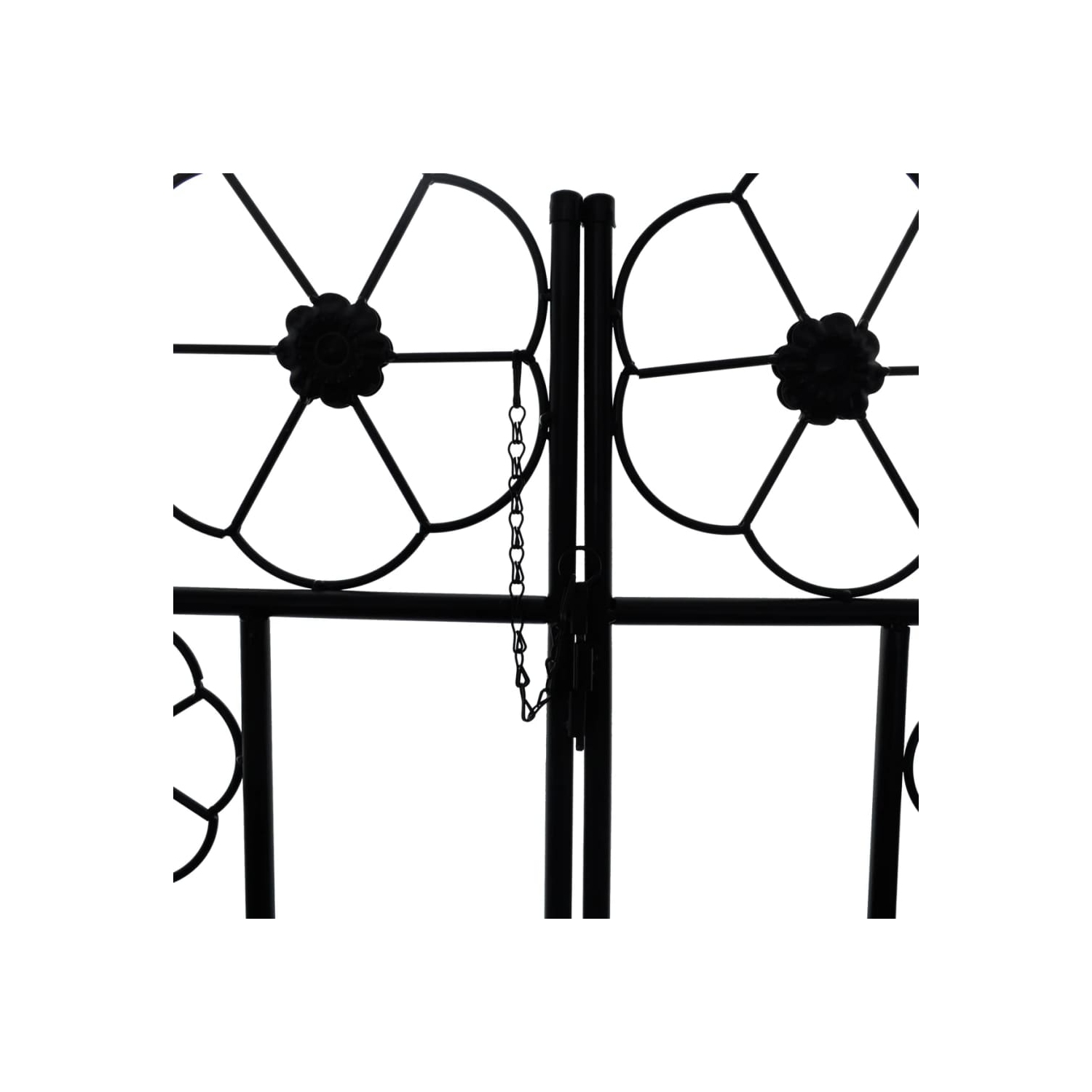 Porte en arche de jardin vidaXL