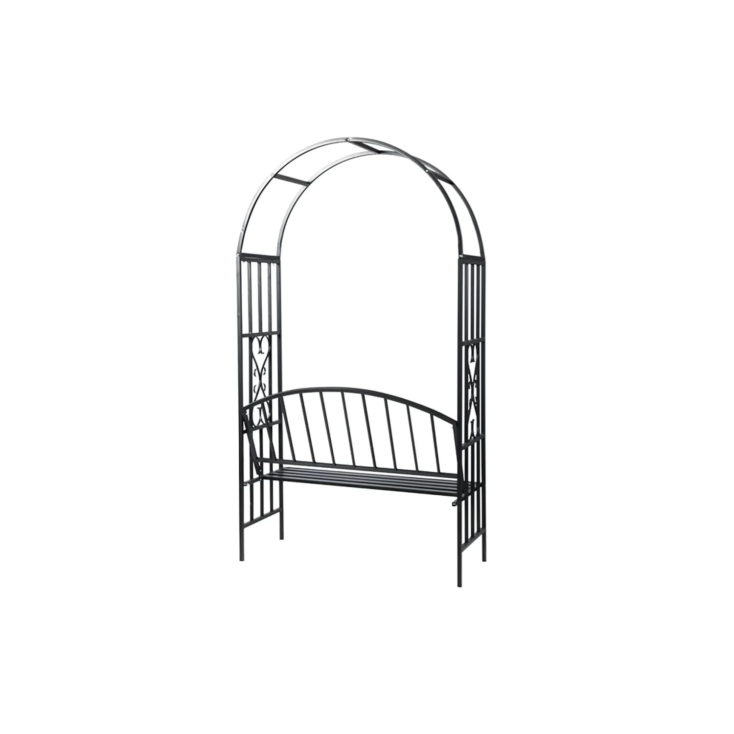 vidaXL Garden Rose Arch with Bench
