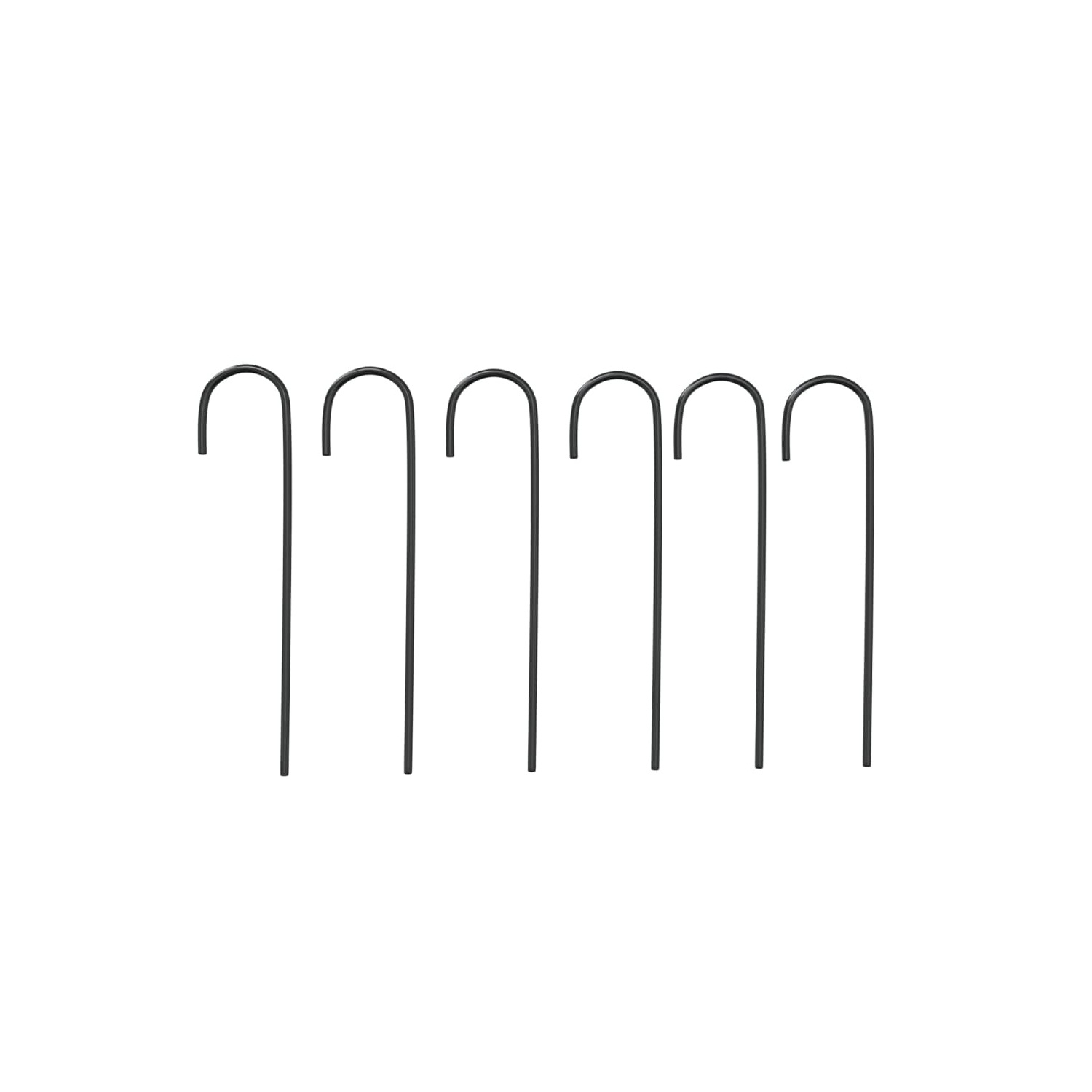 Arche de jardin vidaXL noire Ø180xAcier 255&nbsp;cm