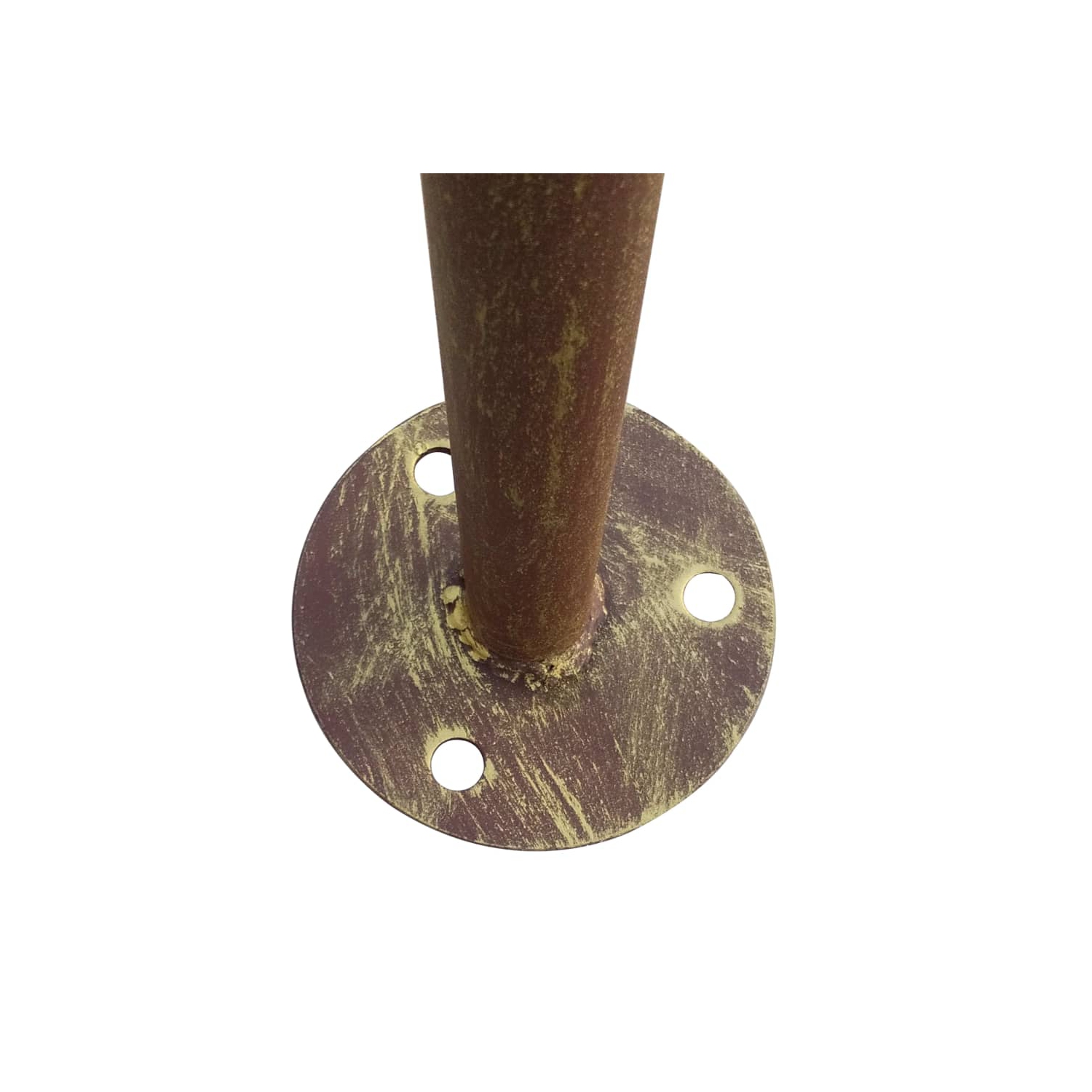 Pergola de jardin en Pergola brun antique de 3 x 3 x 3 po, en fer 2,5&nbsp;m de vidaXL