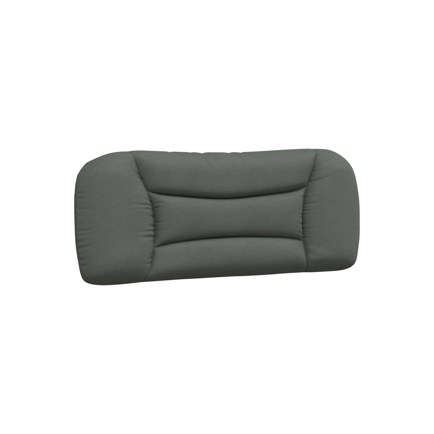 Cadre de lit vidaXL avec LED sans matelas «&nbsp;Hvar&nbsp;», tissu 203&nbsp;cm gris foncé 100 unités