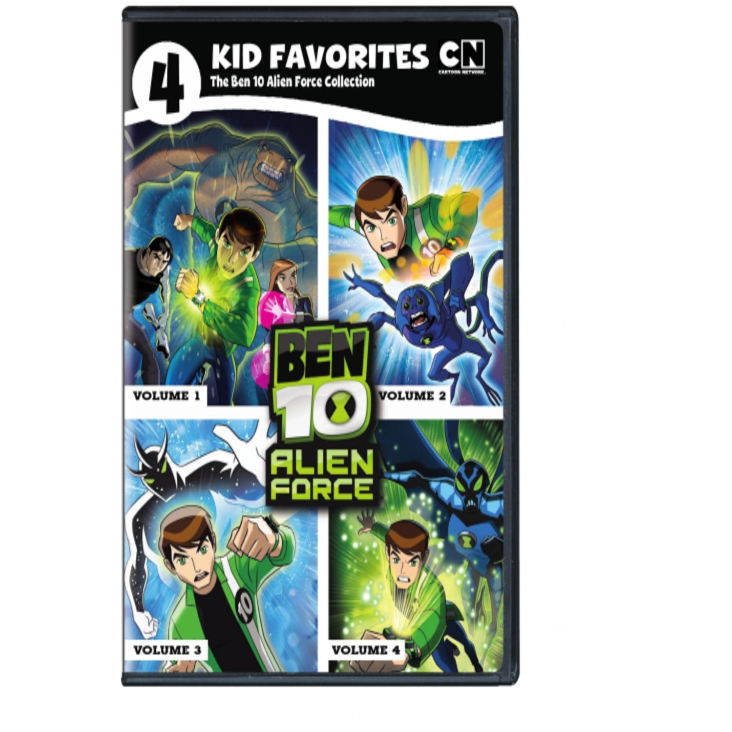 4 Kid Favorites Cartoon Network Classic Ben 10 Alien Force [DVD]